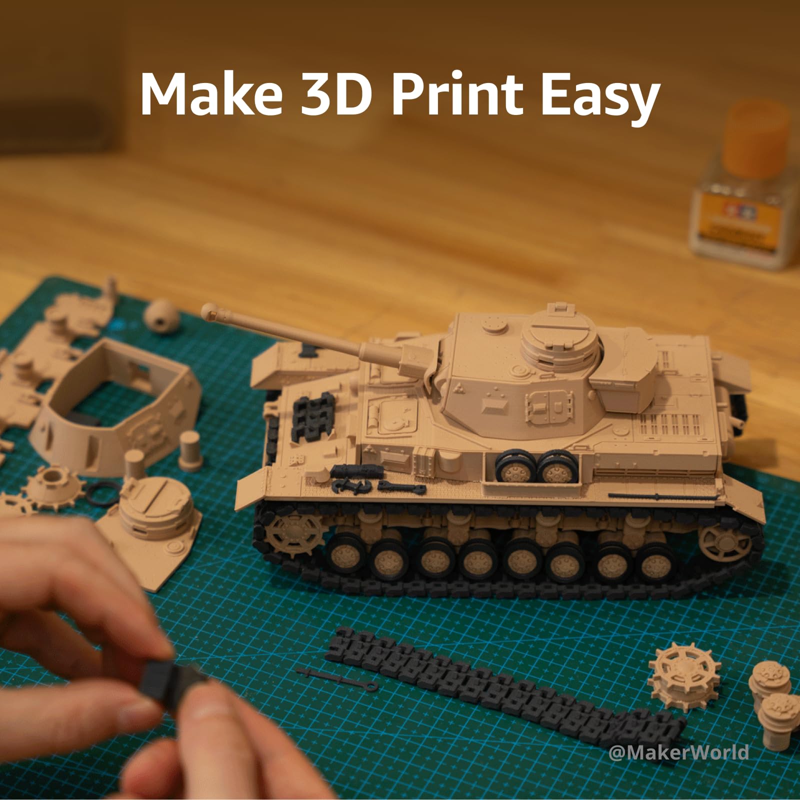 Bambu Lab A1 Mini Combo, A1 Mini 3D Printer And Ams Lite, Support Multi Color 3D Printing, High Speed & Precision, Full Auto Cal