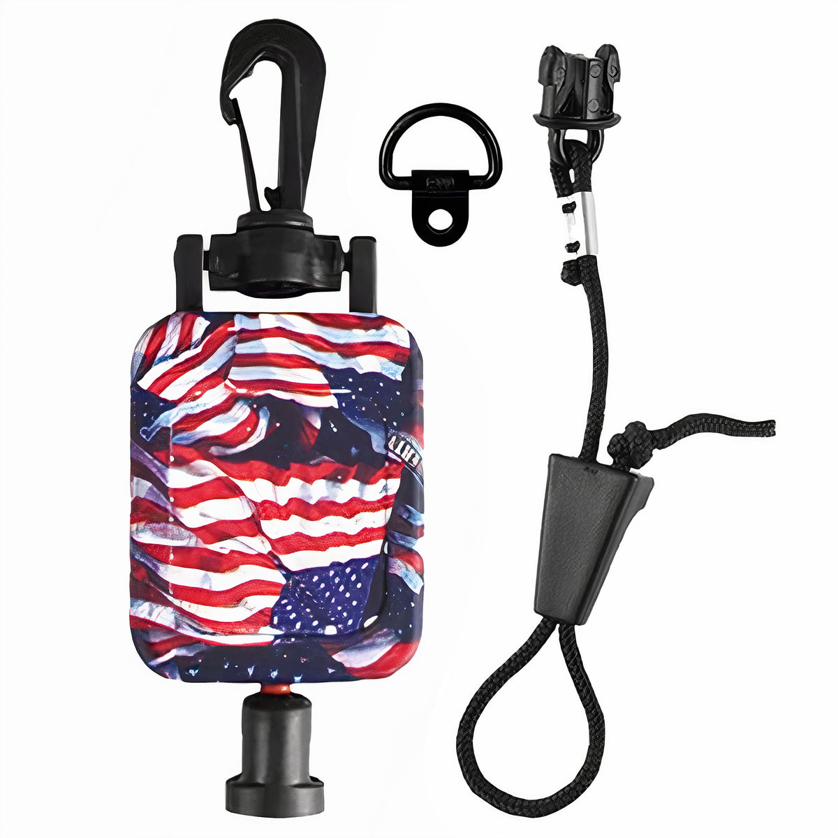 Hammerhead Industries Gear Keeper Cb Mic Keeper Retractable Microphone Holder Rt2-4212 - Heavy-Duty Snap Clip Mount, Adjustable 