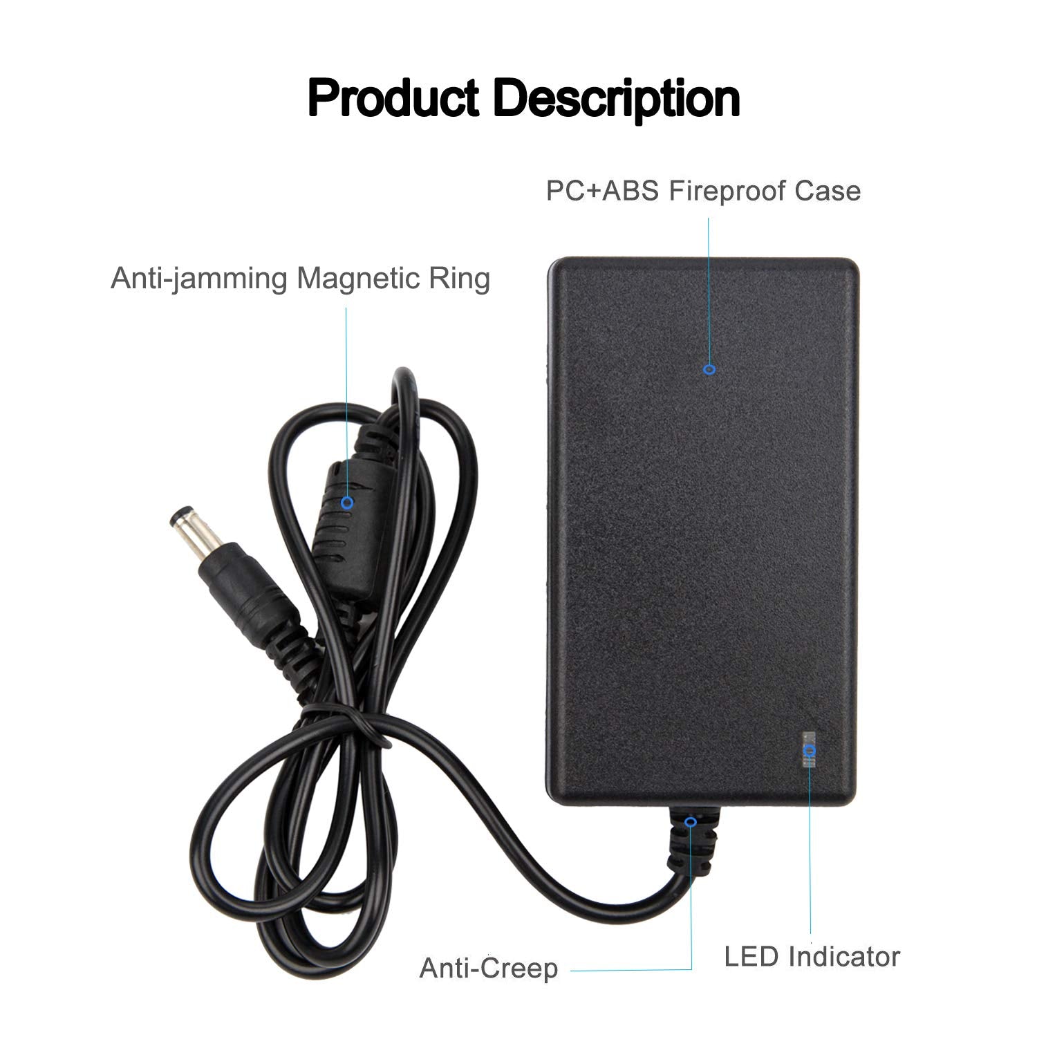 Coolm Ac Dc 12V Power Supply Adapter Charger For Lorex Bx1202500 Bx 1202500 Lhv210800 Juniper Networks Eadp-30Fb Ma-Pwr-30W-Us A