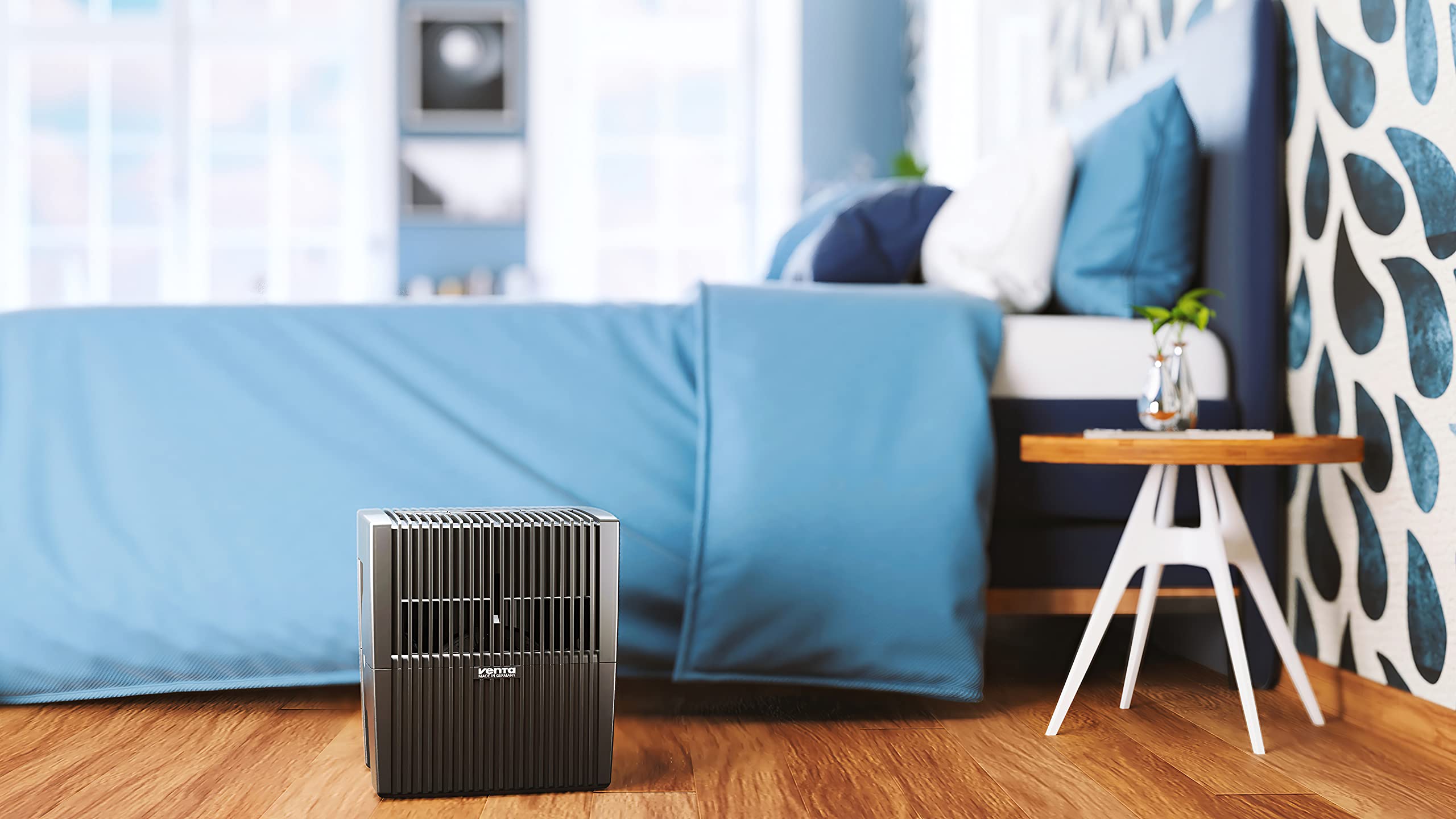 Venta Lw25 Comfort Plus Humidifier In Black - Filter-Free Evaporative Humidifier For Spaces Up To 485 Ft