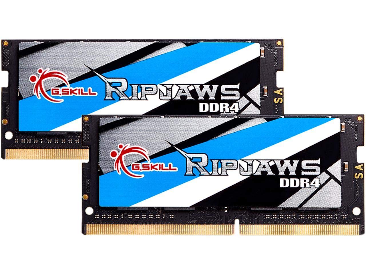 G.Skill Ripjaws Ddr4 So Dimm Series Ddr4 Ram 64Gb (2X32Gb) 2666Mt/S Cl18 18 18 43 1.20V Unbuffered Non Ecc Notebook/Laptop Memor