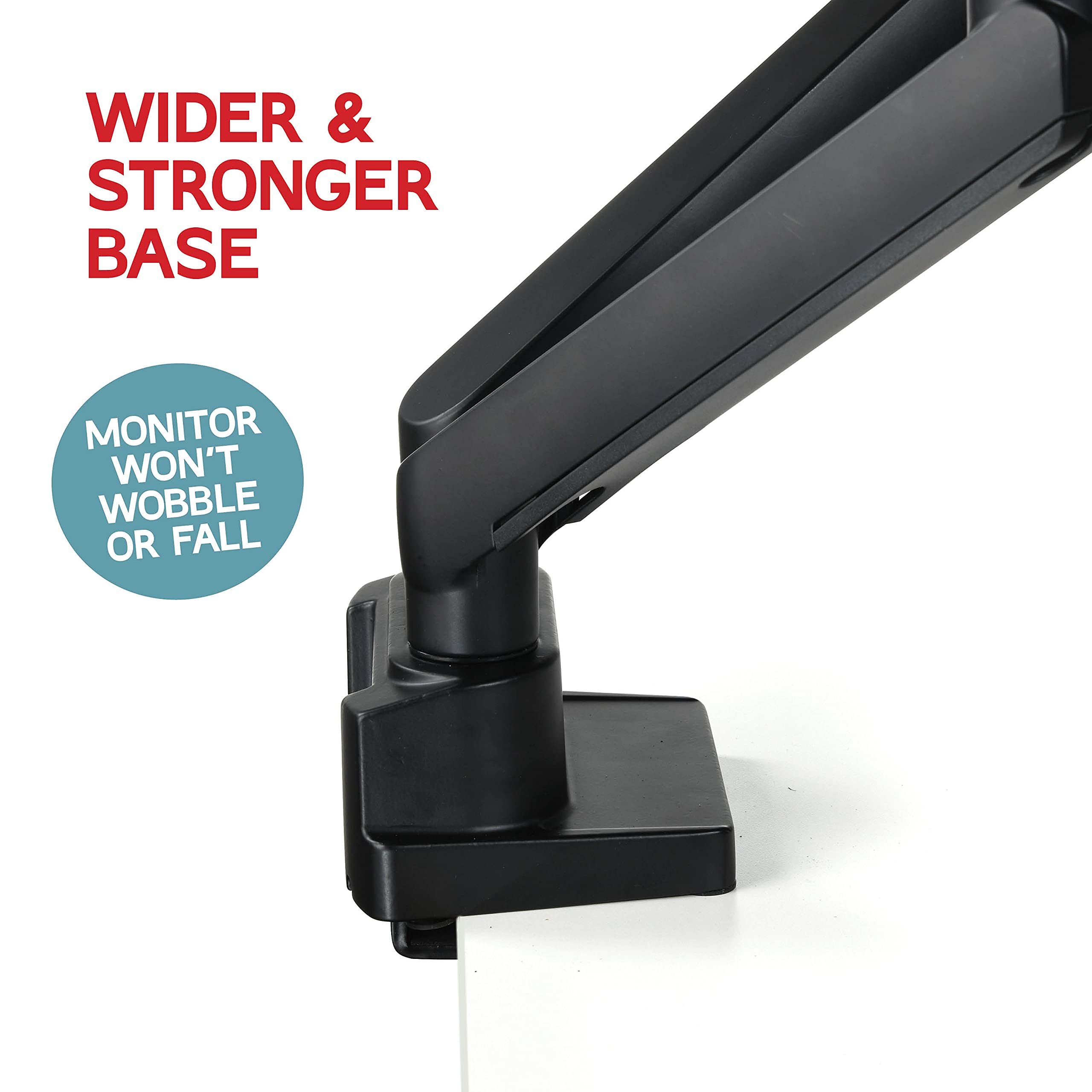 Dual Monitor Arm, Dual Monitor Mount, Dual Monitor Desk Mount Up To 32 Inch Computer Screens, Dual Monitor Stand Vesa Mount, Mon