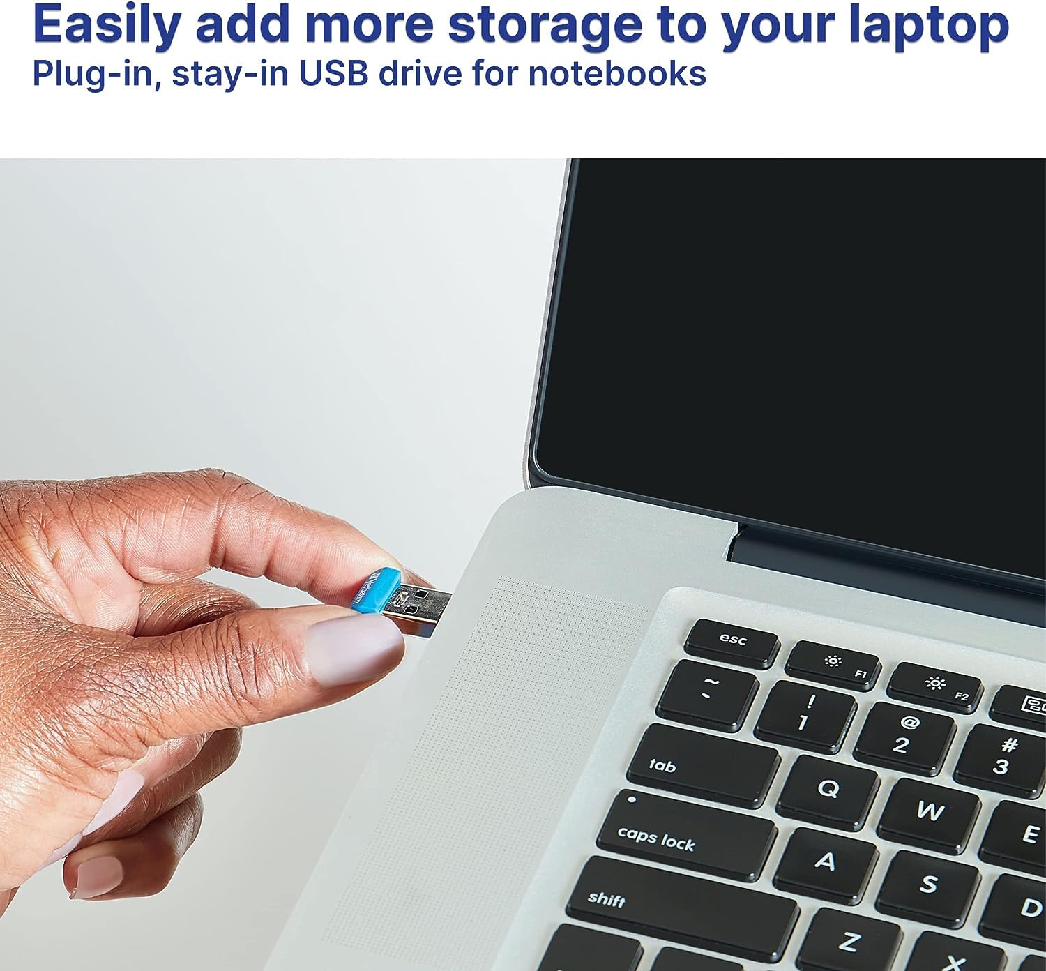 Verbatim 64Gb Store 'N' Stay Nano Usb 3.2 Gen 1 Flash Drive Snag Free Low Profile Thumb Drive With Microban Antimicrobial Produc