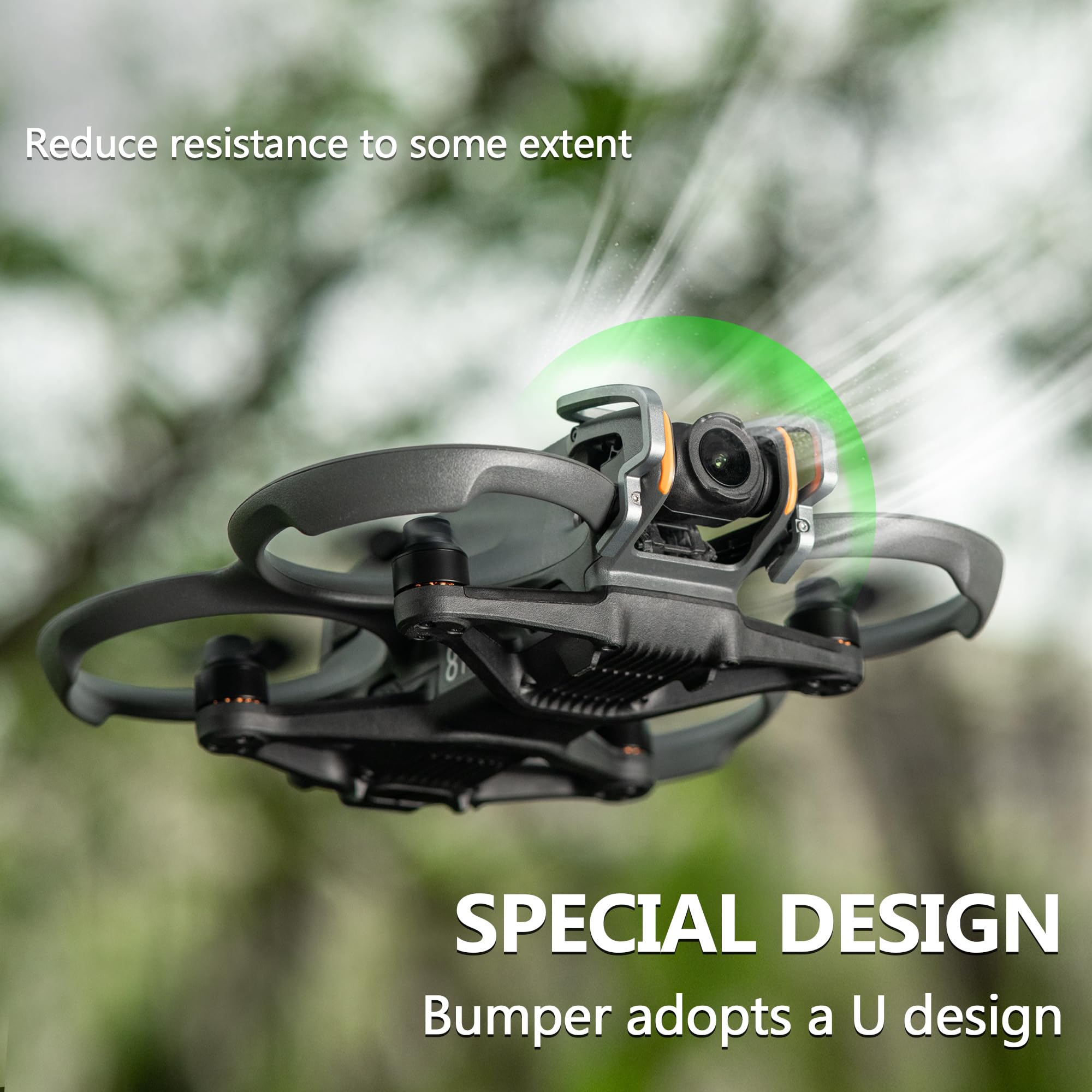 Startrc Avata 2 Gimbal Bumper Guard For Dji Avata 2 Fpv Drone Accessories Lens Safety Bumper Ptz Protect Bar Aluminum Alloy Camera Anti Collision Protection Guard Bar