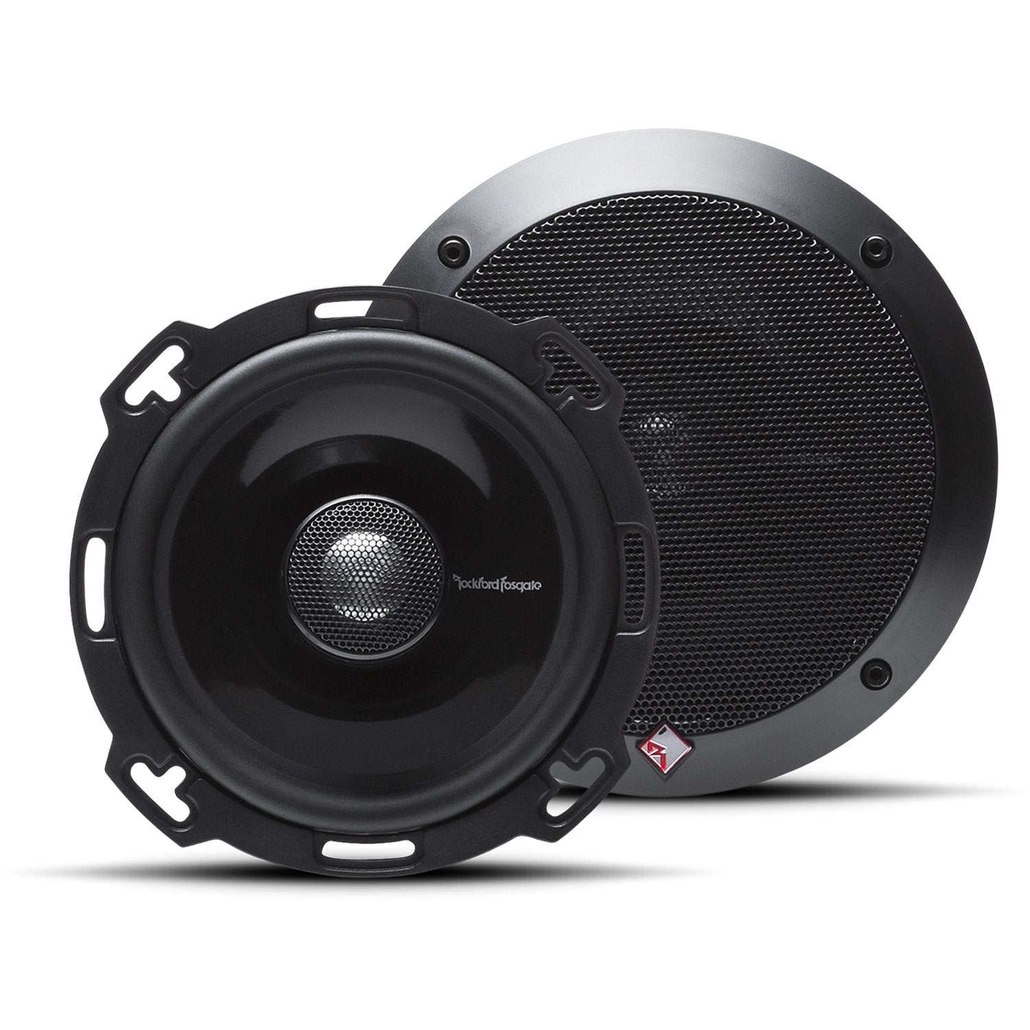 Rockford Fosgate T16 Power 6 2-Way Coaxial Full-Range Speakers - Black (Pair)