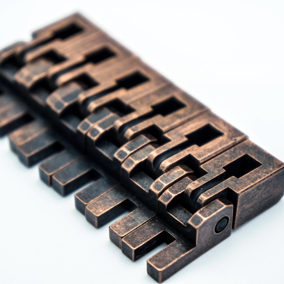 Floyd Rose Special Series Bridge Saddle Sets   Antique Bronze