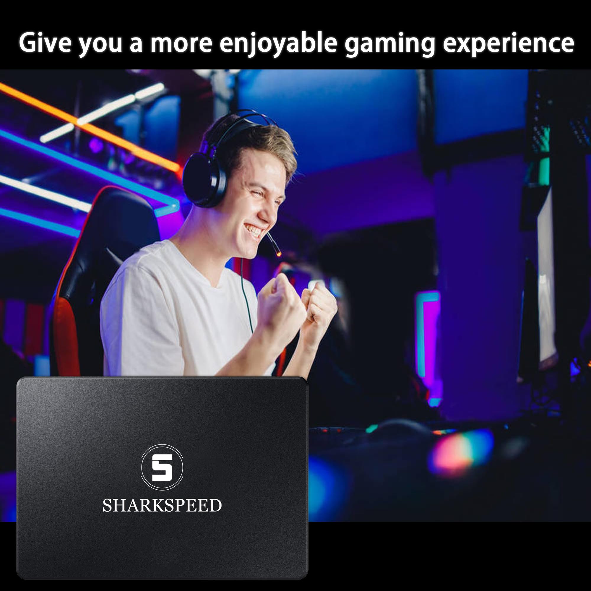 S Sharkspeed Ssd 64Gb 2.5    Internal Solid State Drive Sata 3 3D Nand 6Gb/S