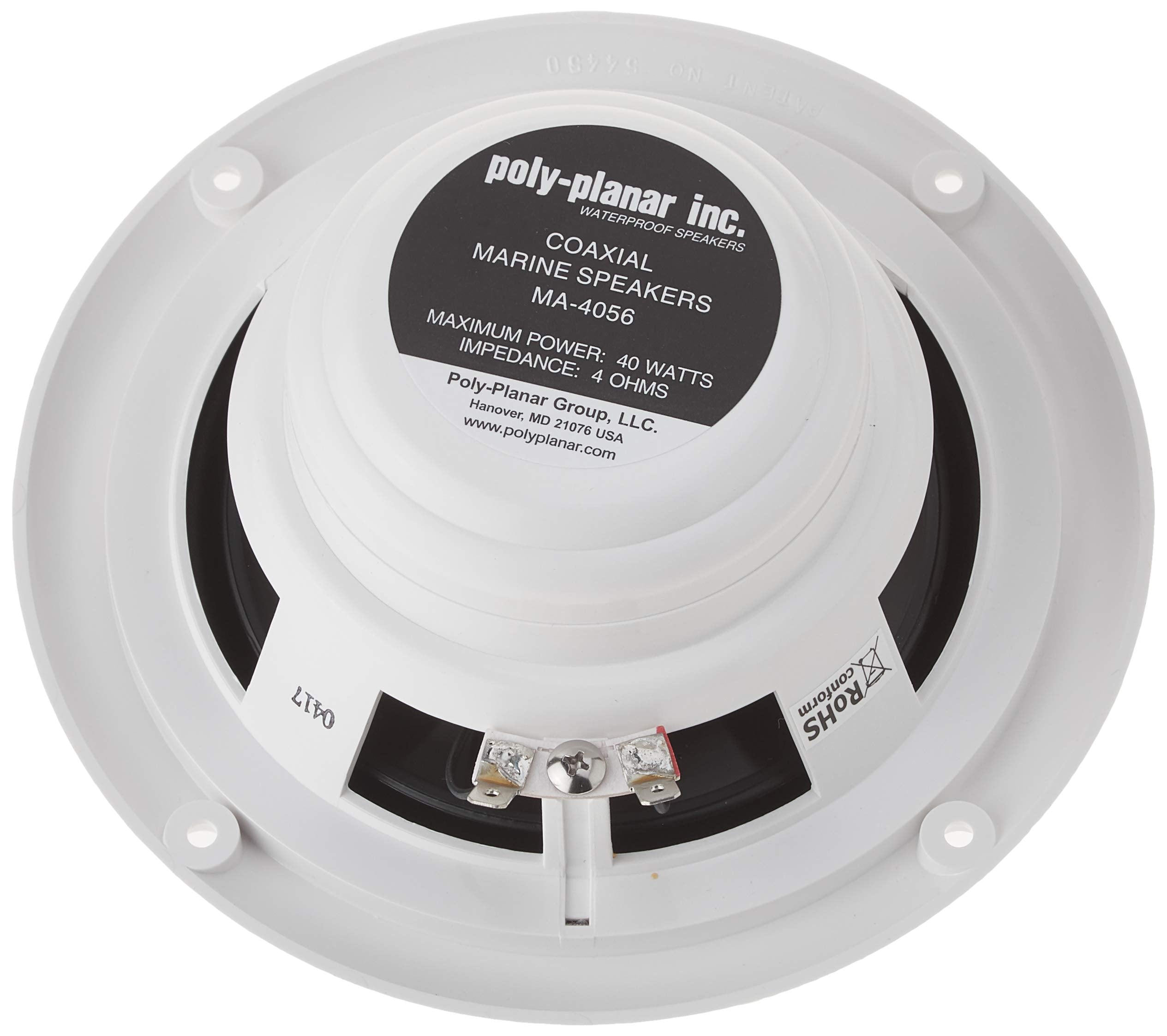 6'' Round Flush Mount Marine Speakers (Pair)