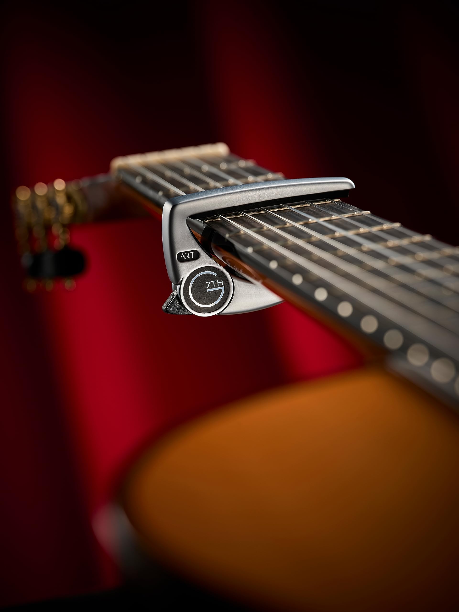 G7Th Performance 3 Classical Guitar Capo, Silver (G7P3Clsl)