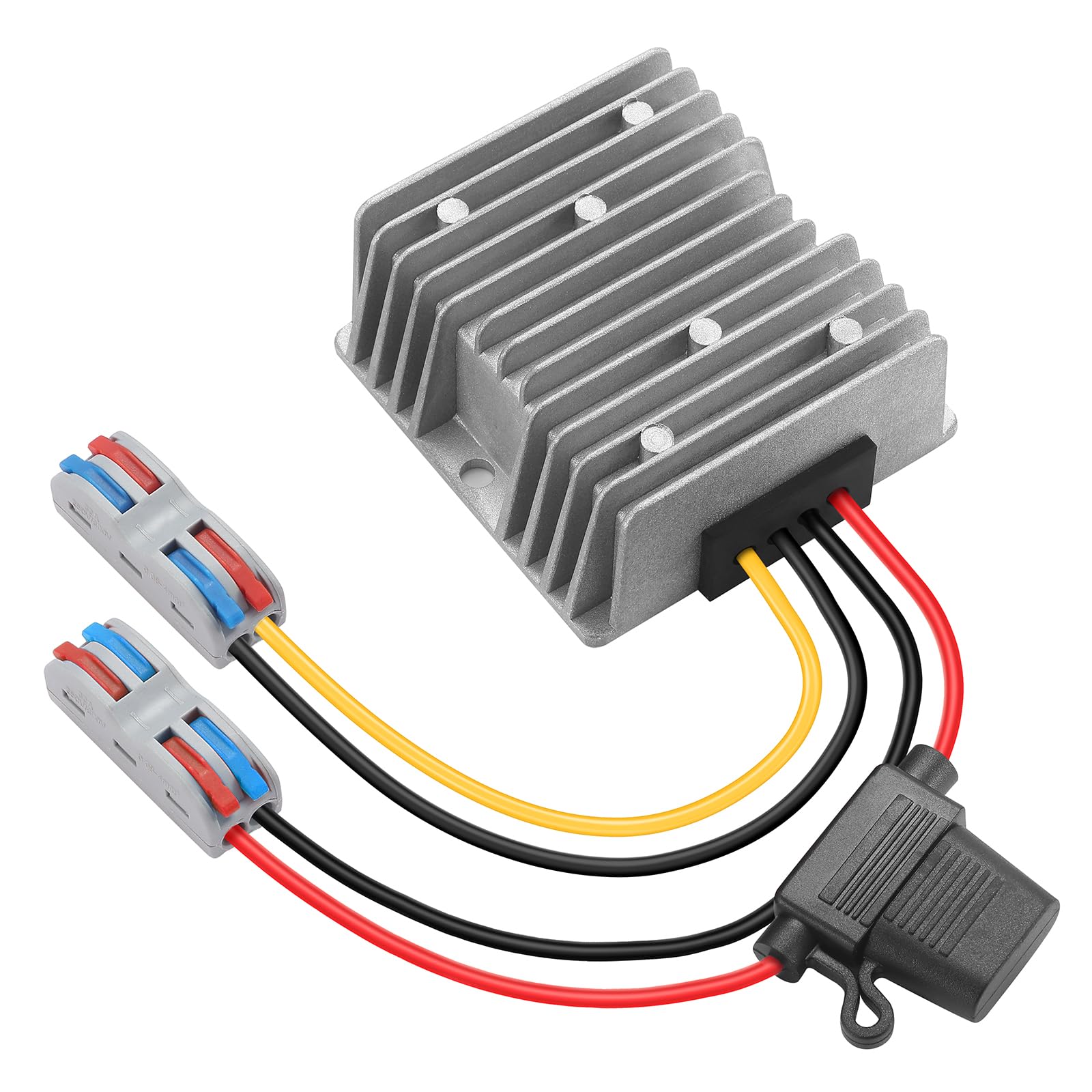 Mzhou Dc 30 60V To 24V 10A Buck Converter,36/48/60V Step Down To 24V Voltage Power Converter,Supply Converter Transformer For Tr