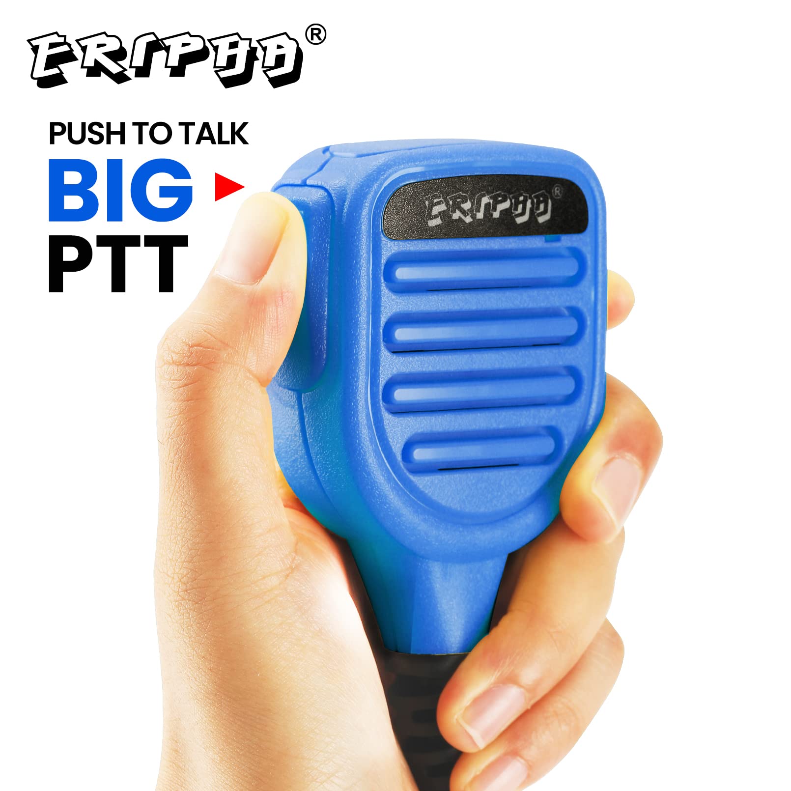 Eripha Shoulder Mic Speaker Compatible With Motorola Xpr 3000 3000E 3300 3300E 3500 3500E Waterproof Ip56 Two Way Radio Speaker