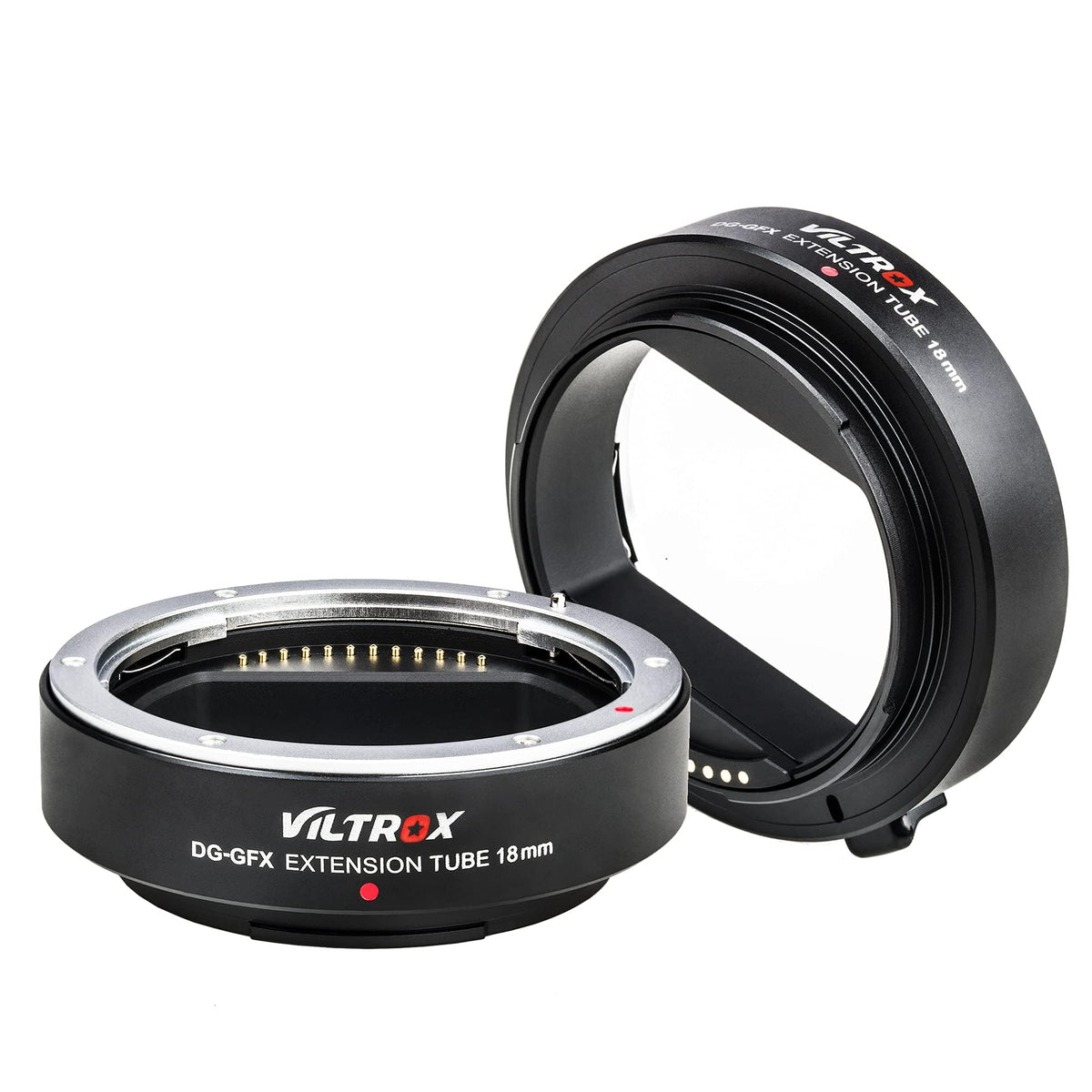 Viltrox Dg Gfx 18Mm Metal Auto Focus Macro Extension Tube Ring Adapter Compatible With Fuji Gfx 50S 50R Gfx Mount Medium Format