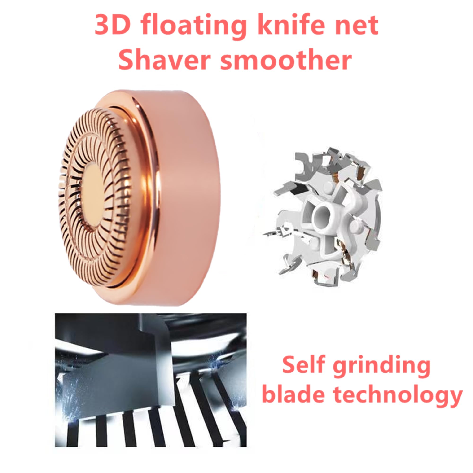 Facial Hair Remover Replacement Heads   Gen 2 Compatible With Finishing Touch Flawless Hair Remover Tool For Women Easy Facial H