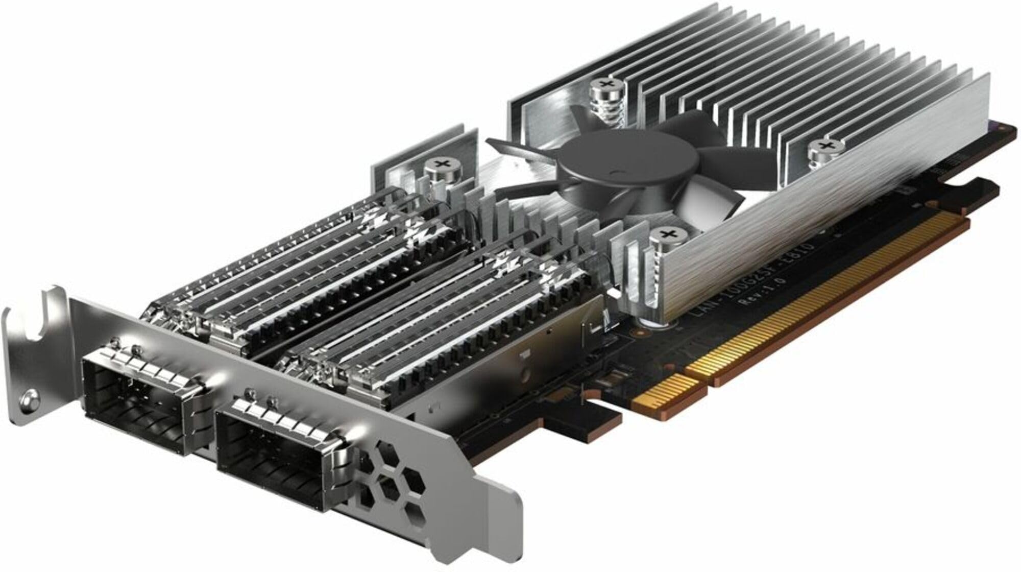 Dual-Port Qsfp28 100Gbe Network Expansion Card; Low-Profile Form Factor; Pcie Ge