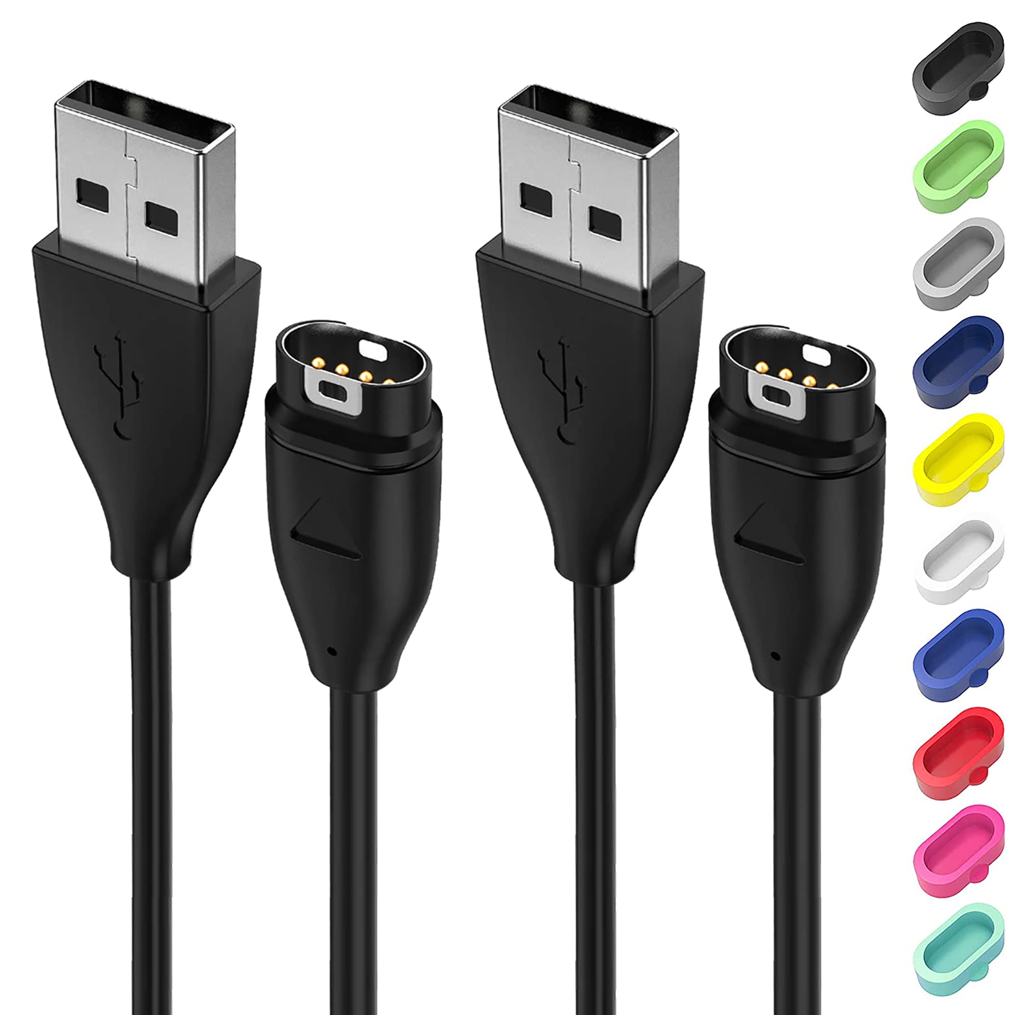 Bicmice Charger For Garmin Fenix 5 5S 5X 6 6S 6X Plus Pro 7 7S 7X Series Forerunner 945 45 45S 745 235 Approach S10 S40 S60 G12