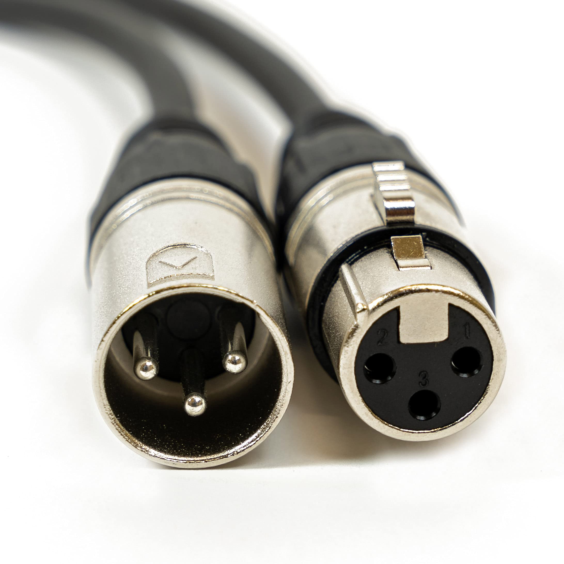 Gearlux Dmx Cable 100Ft 3 Pin Male To Female   1 Pack