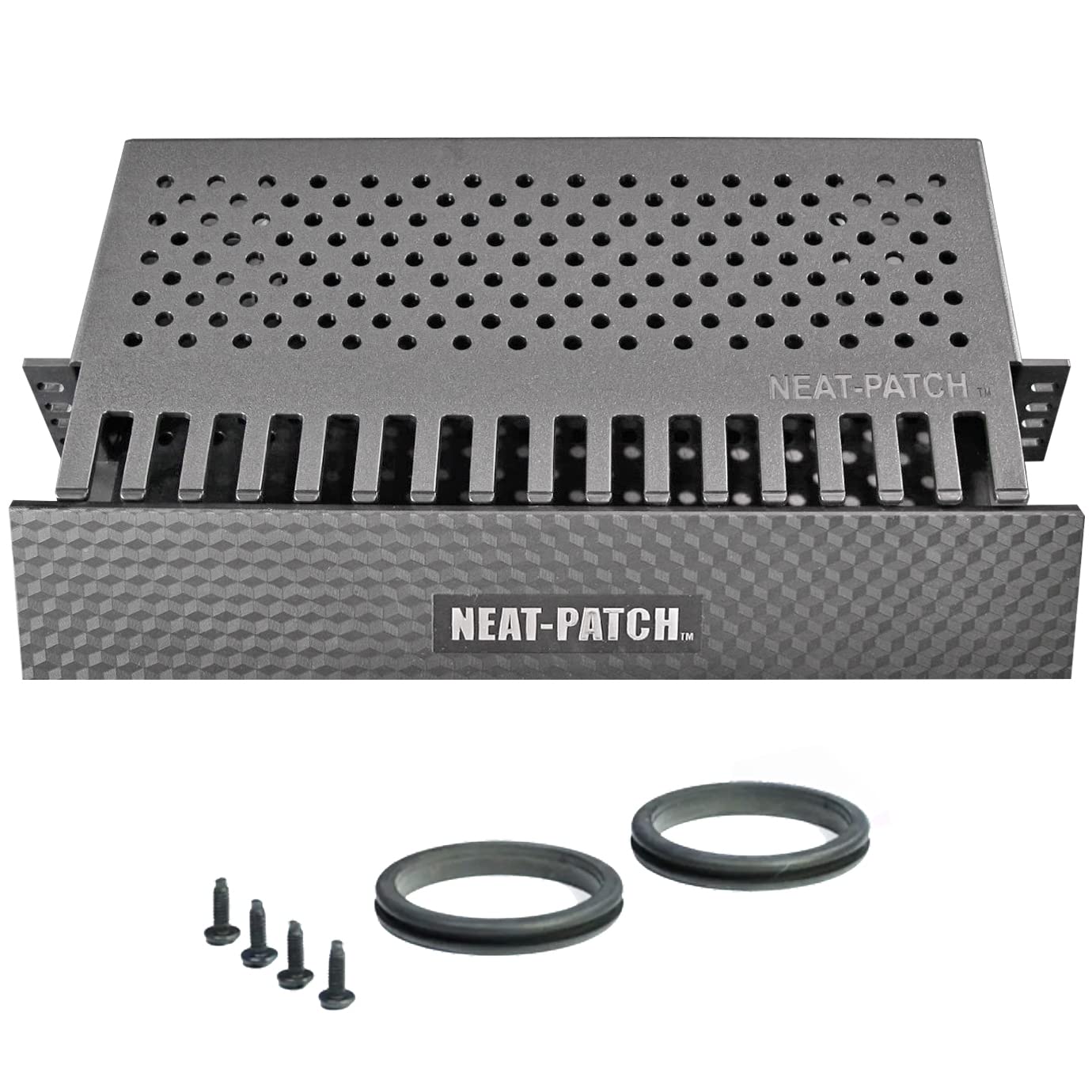 Neat Patch 2U Cable Management Unit (2 Pack)