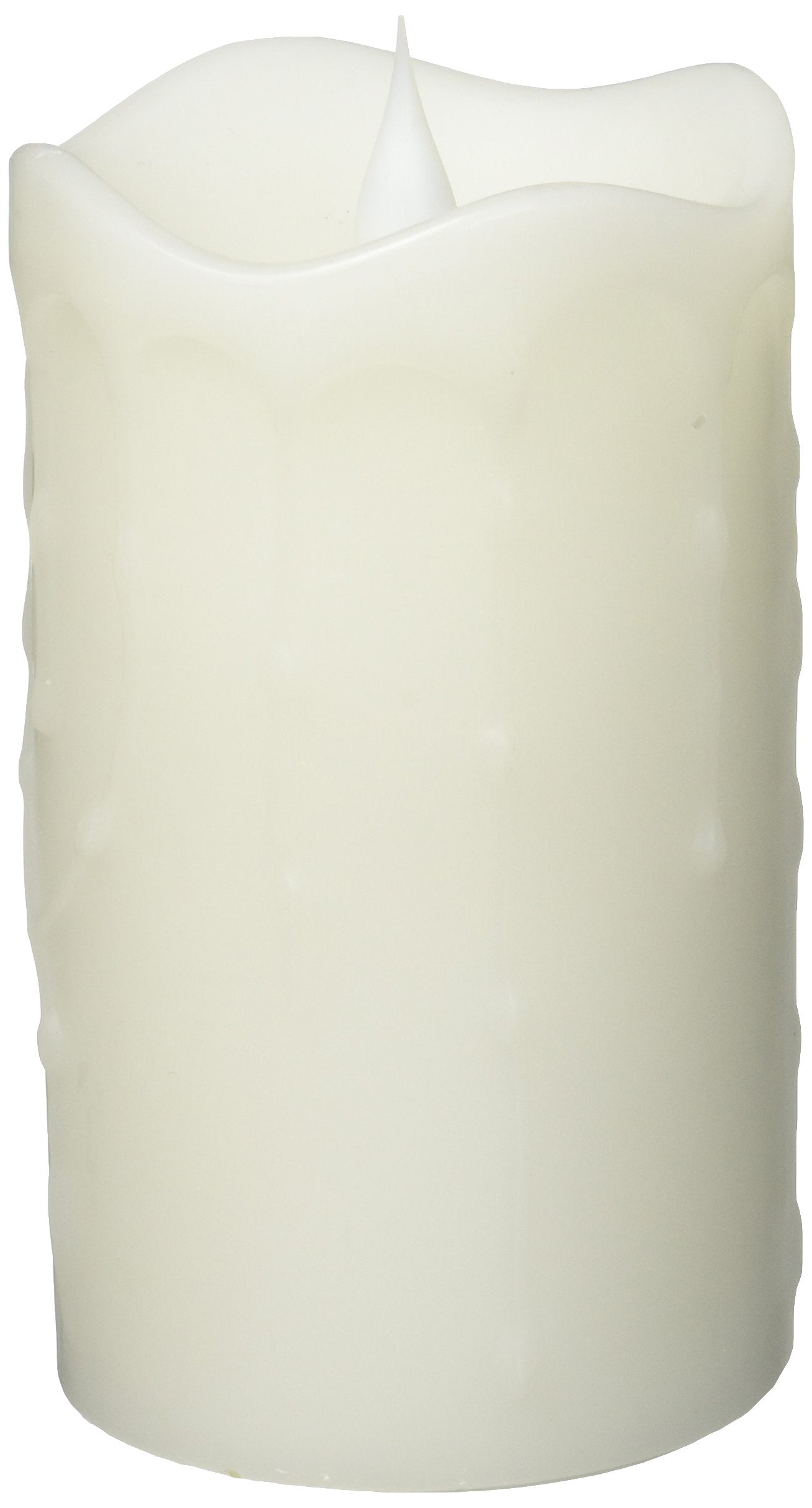 Simplux Led Dripping Candle W/Moving Flame (Set Of 2)