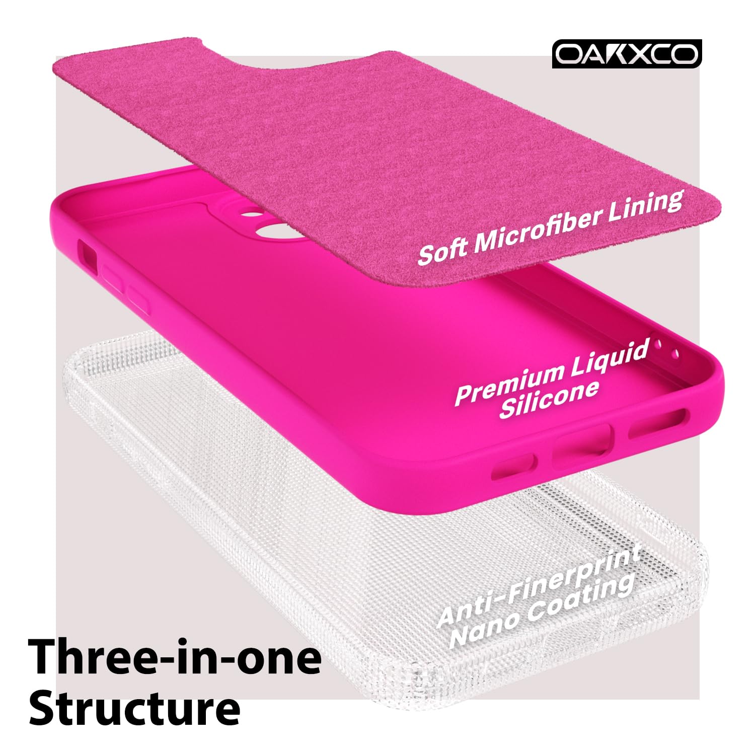 Oakxco For Iphone 15 Plus Phone Case Liquid Silicone, Neon Bright Solid Color, Thin Slim Soft Rubber Gel Matte Tpu Plain Simple