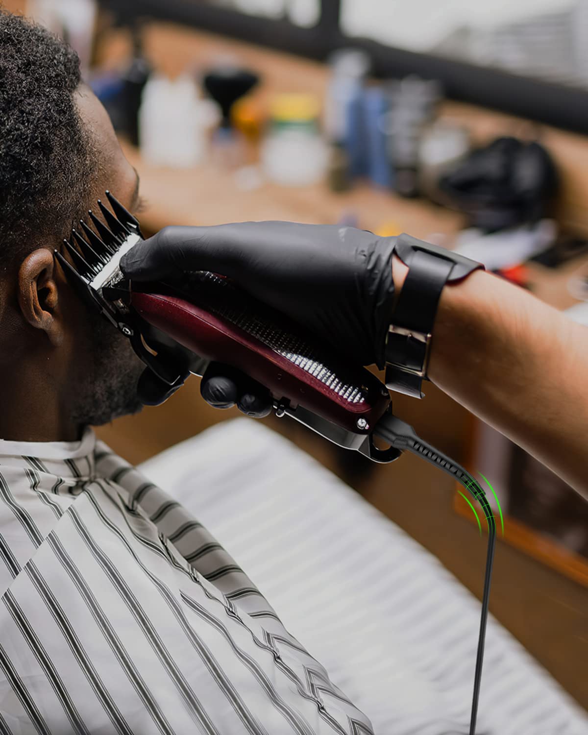 Replacement For Wahl Magic Clipper Cordless Charger Cord, 4V Clip Charger Compatible With Wahl 8164/8591/ 8148/8504, 5 Star Magi