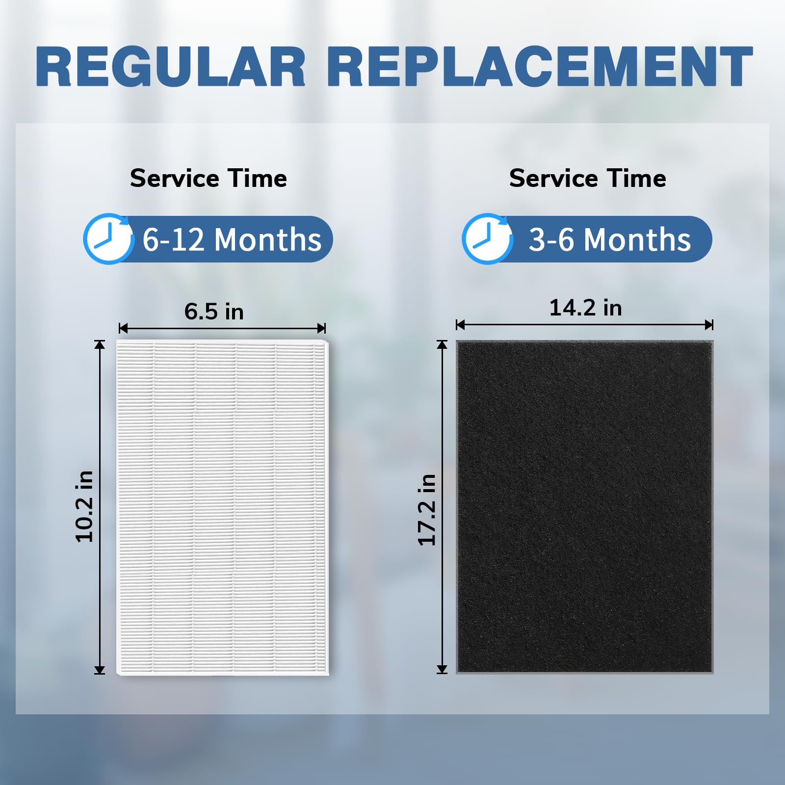Hpa300 Hepa Filter Replacement For Honeywell Hpa300 Series Air Purifiers Hpa300, Hpa300Vp, Hpa304, Hpa3300, Replace Hrf Arvp300,