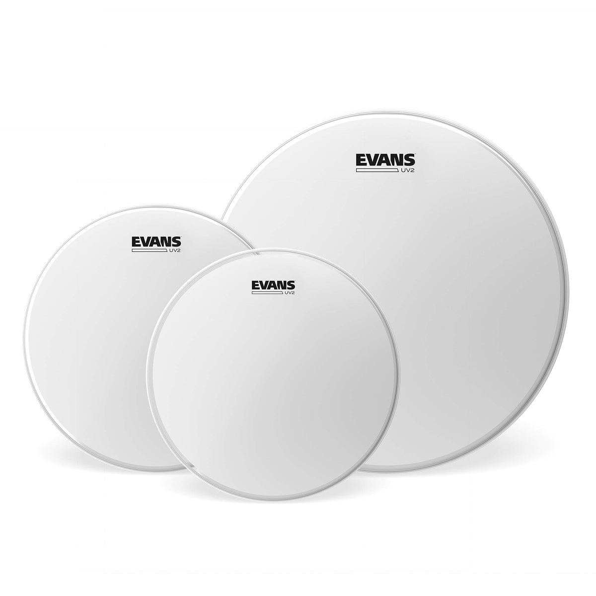 Evans Uv2 Coated Tom Pack   Standard (12, 13, 16)