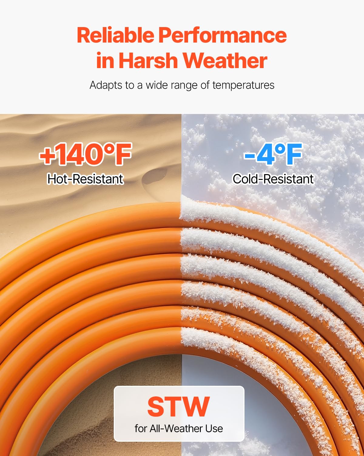 Vevor 25 Ft Dryer Extension Cord, 3-Prong Nema 10-30P To 10-30R Dryer Cord, 125V/250V Stw 10Awg/3C, 30A, Pure Copper Wire Cable