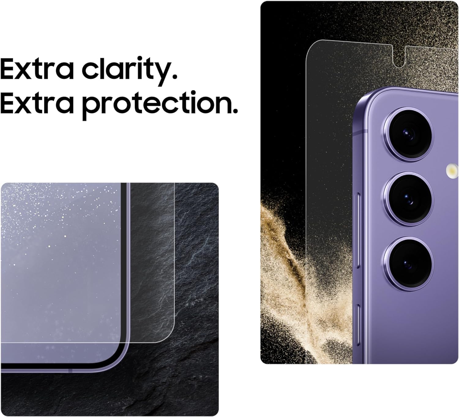 Samsung Galaxy S24+ Plus Anti Reflecting Phone Screen Protector, Front Display Protective Film Shield, Anti Scratch Protection,