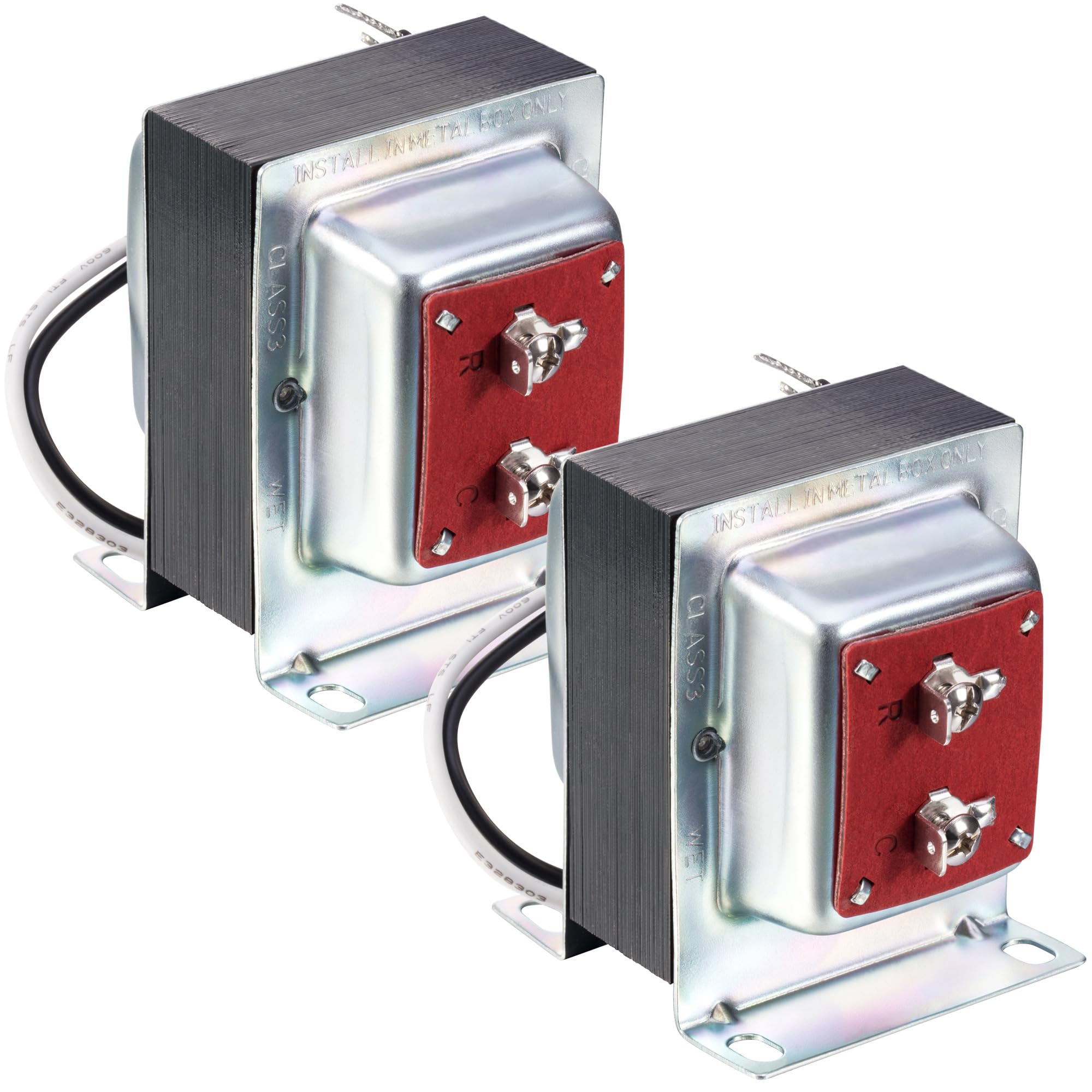 Maxdot Doorbell Transformer 24V 40Va Compatible With Ring Wired Video Doorbell, Ul Listed Safe Wired 24 Volt Doorbell Kit, Easy