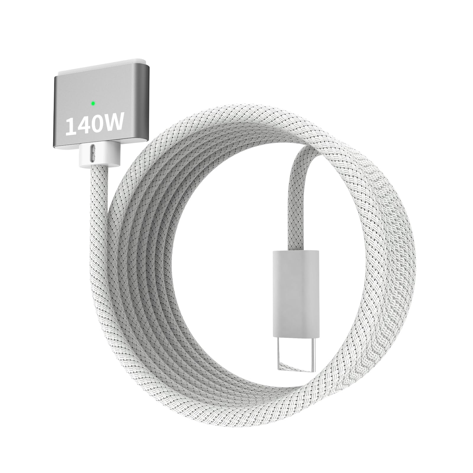 Ybsgo 140W Usb C To Magnetic 3 Cable,6.6Ft/2M Magnetic Charging Cable For Macbook Air 2024 M3 13/15Inch,Macbook Air 2022/2023 M2