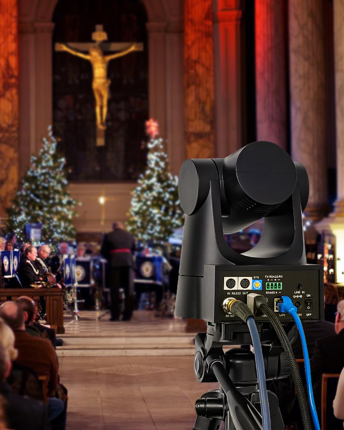 Fomako Ndi Camera 20X Optical Zoom Ndi Ptz Camera Hdmi 3G Sdi Ip Live Streaming Ptz Camera For Church Worship Education Events,P