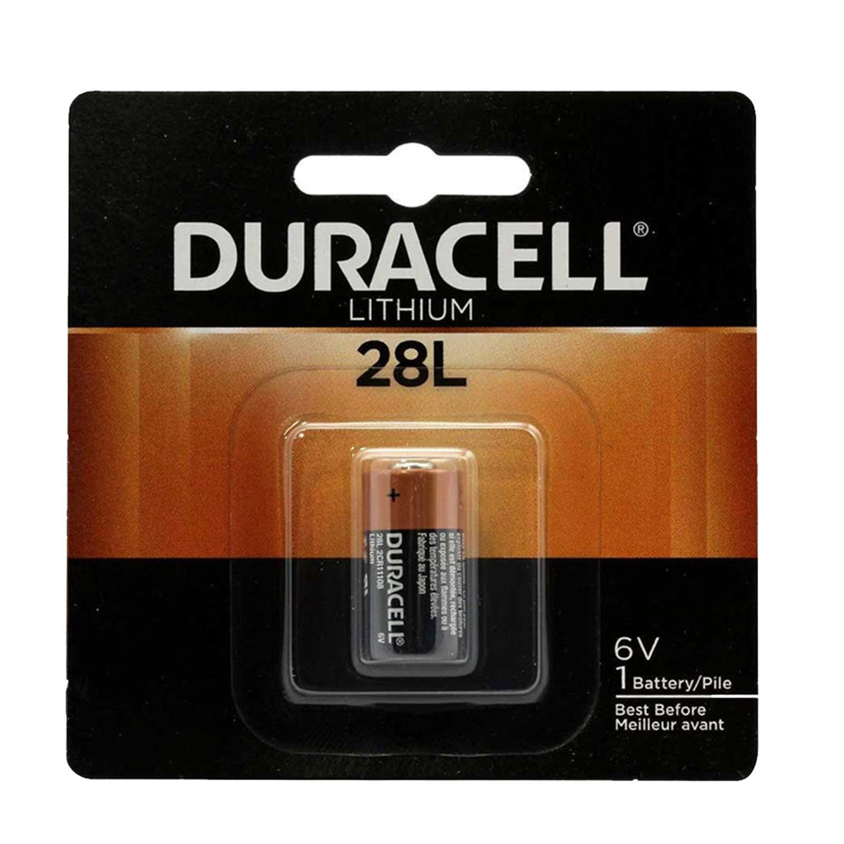 Duracell 28L Lithium Battery Replacement For 46V 2Cr11108, L544, Px28L