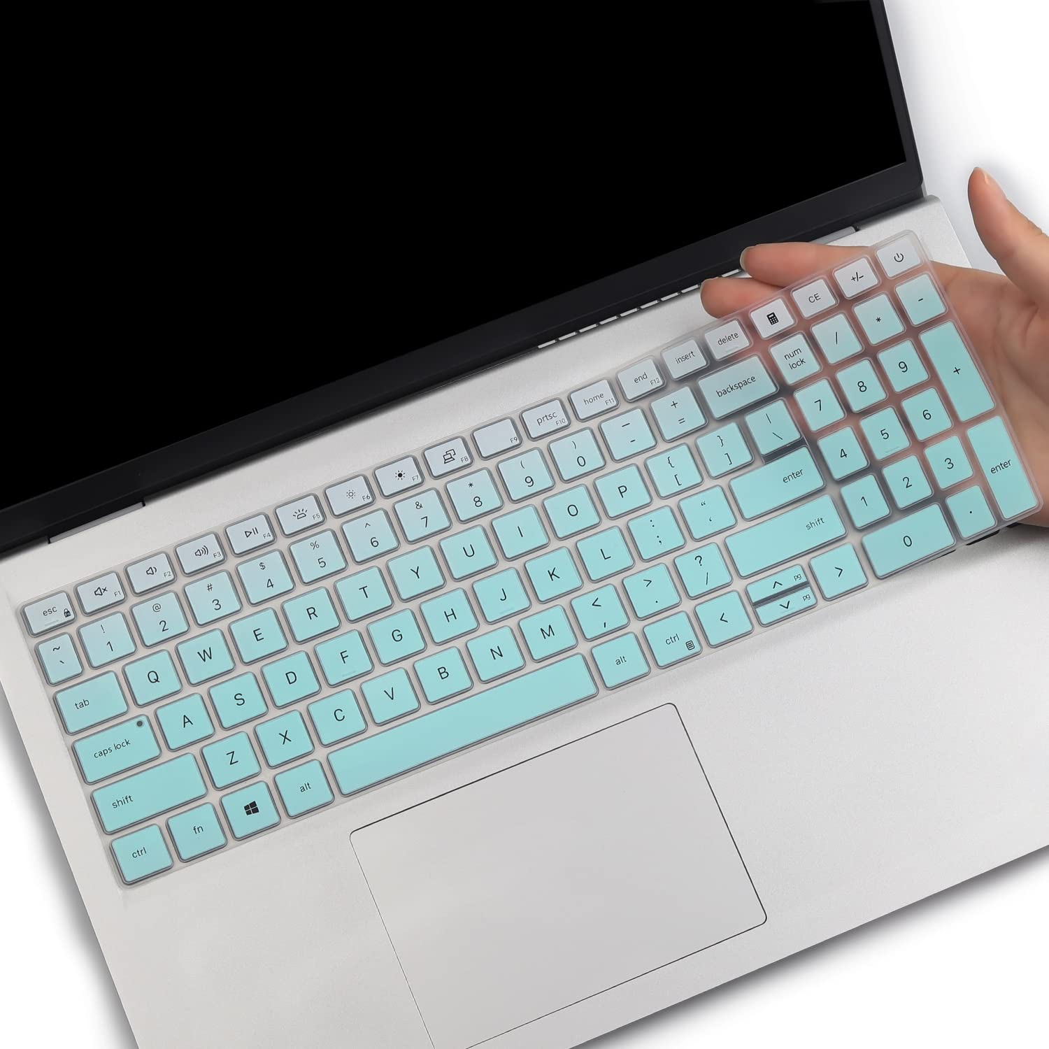 Keyboard Cover For 2022 2021 Dell Inspiron 15 5000 7000 5510 5515 5518 7510 15.6 17.3, Dell Inspiron 15 3000 3510 3511 3515 15.6