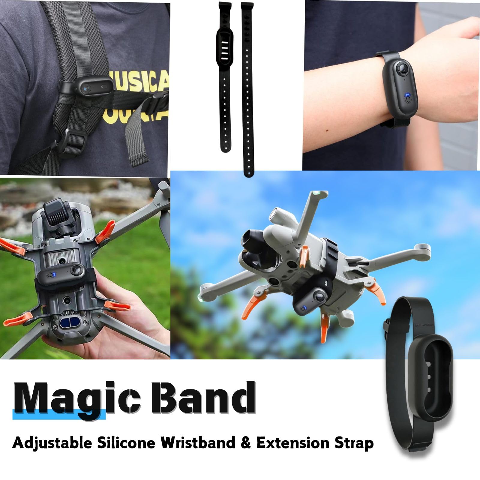 Shptdjtic 4K Body Camera, Thumb Size Cam,Wearable Camera With 360Rotatable Clip & Magnetic Clip,120 Minutes For Recording,Take F