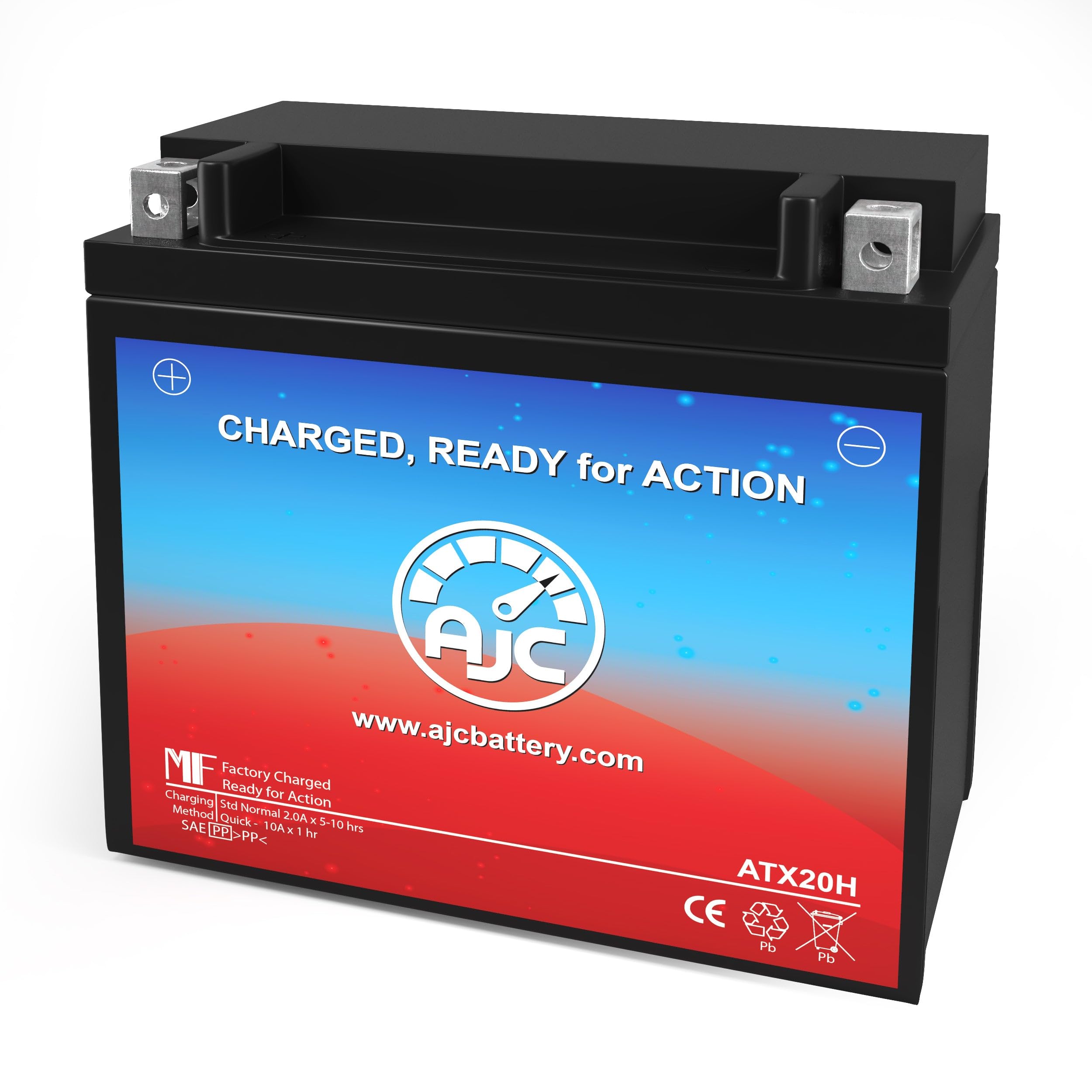 Ajc Battery Compatible With Arctic Cat 500 500Cc Atv Battery (1998 2016)