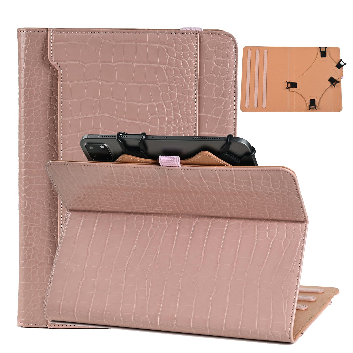 Pharri 10 Tablet Case,10.1 10.5 10.9 Inch Android Touchscreen Tablet Case,Universal 360 Degree Rotating Case Compatible With 9.7