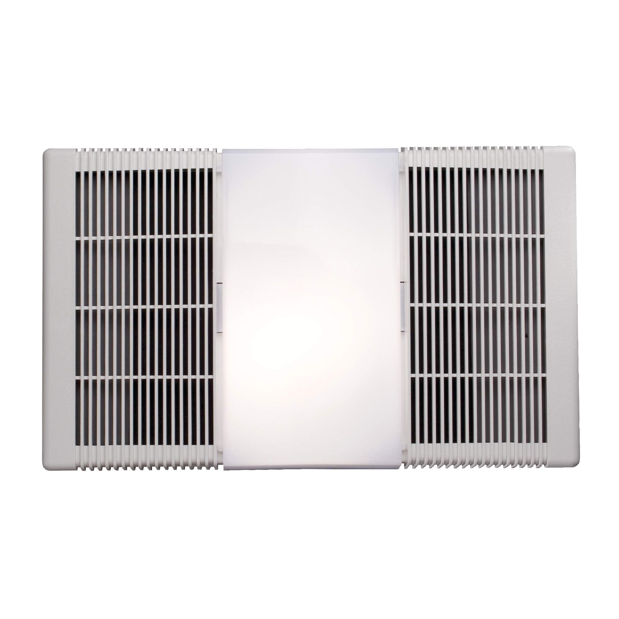Broan Nutone 668Rp Ceiling Bathroom Exhaust Fan And Light Combo, 100 Watt Incandescent Lighting, 4.0 Sones, 70 Cfm , White