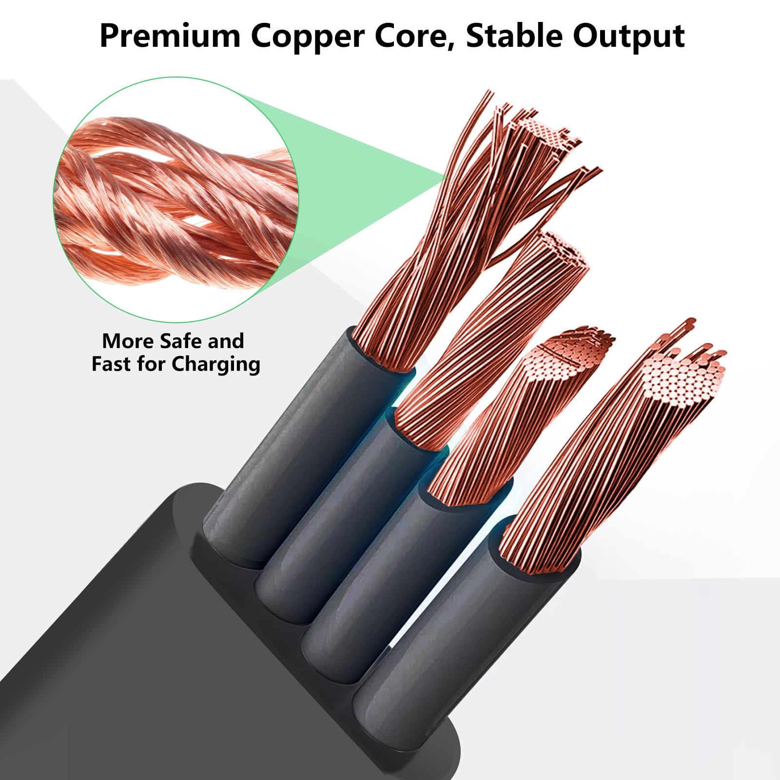 3Pack 25Ft/7.5M Power Cord For Blink Outdoor 4 (4Th Gen)&(3Rd Gen)&Blink Xt2/Xt, Weatherproof Flat Extension Cable With Extra Ty