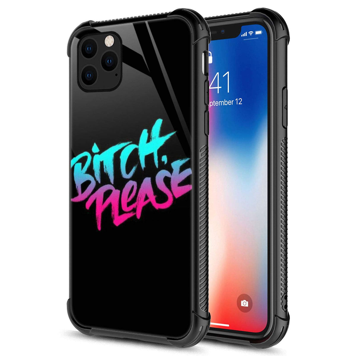 Carloca Compatible With Iphone 12 Pro Max Case,Funny Adult Bitch Iphone 12 Pro Max Cases For Girls,Graphic Design Shockproof Ant
