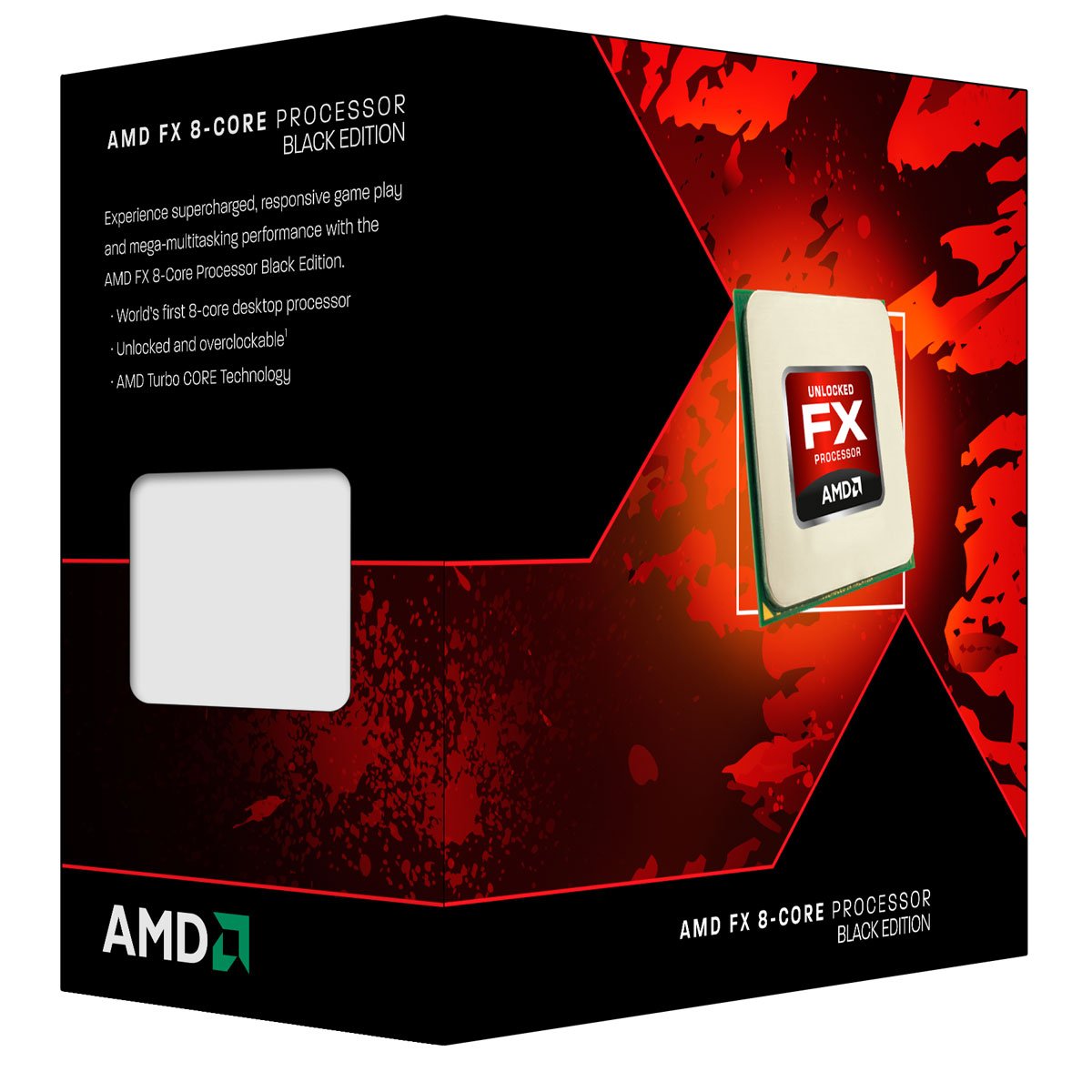 Amd Fx 8 Core Black Edition Fx 8300 3.3 Ghz With 4.2 Ghz Turbo Octa Core Processor (Fd8300Wmhkbox)