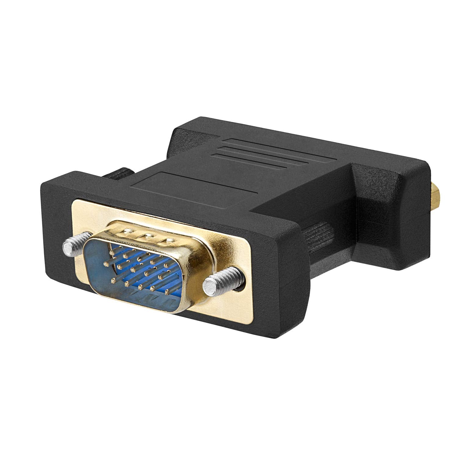 Cmple   Dvi A Female To Hd15 (Vga) Male Adapter Gold