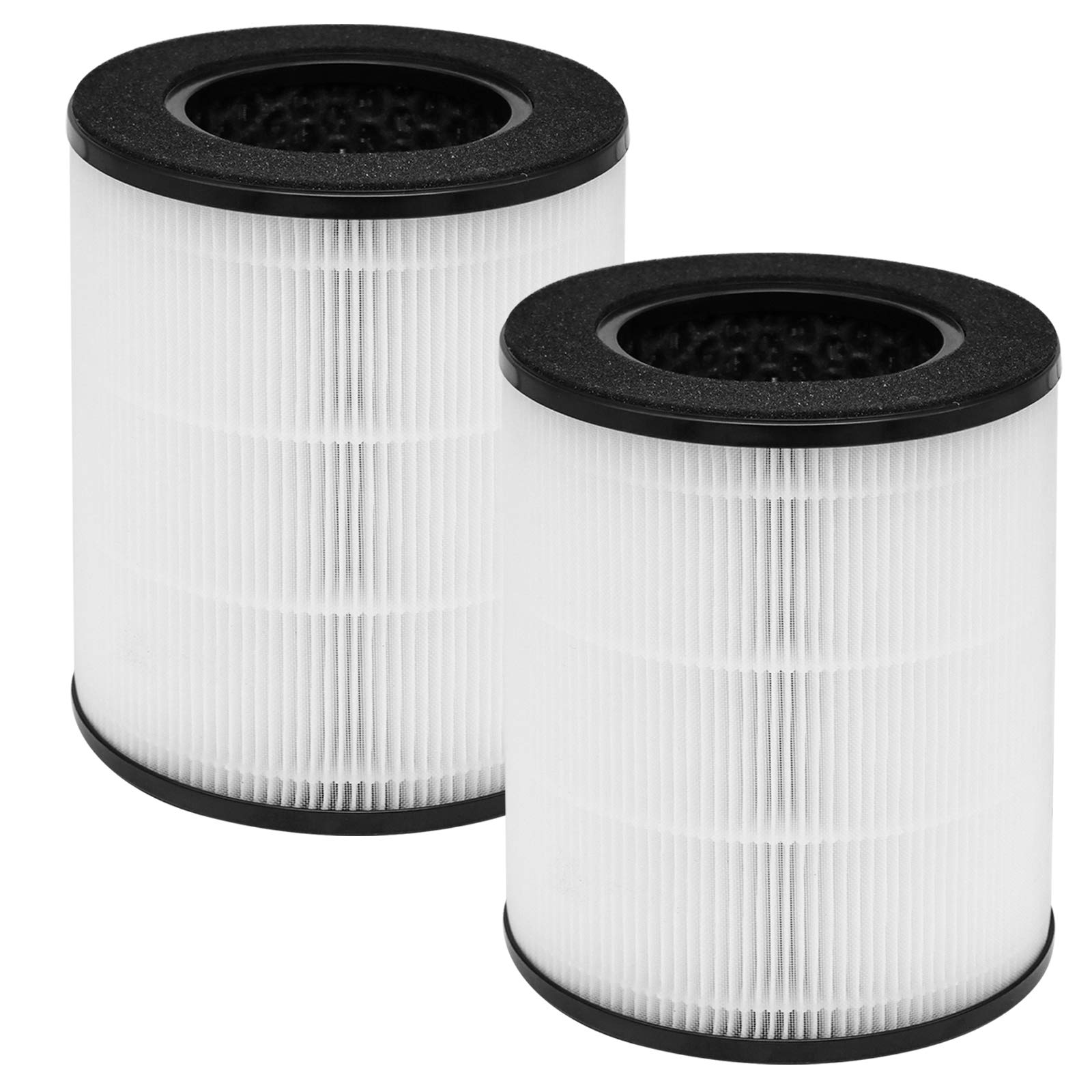 Ap T20 Replacement Filter Compatible With Homedics Air Purifier Model Ap T20, Ap T20Wt, Part# Ap T20Fl | 2 Pack White