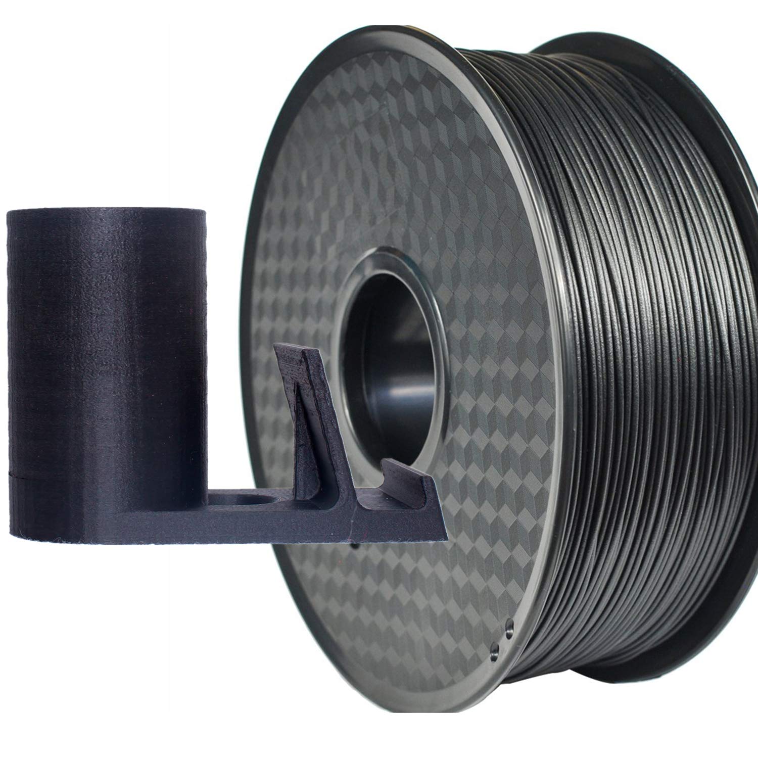 PRILINE Carbon Fiber Filament, PRILINE Carbon Fiber PETG 3D Printer Filament 1.75mm, High Strength Carbon Fiber 3D Printing Fila