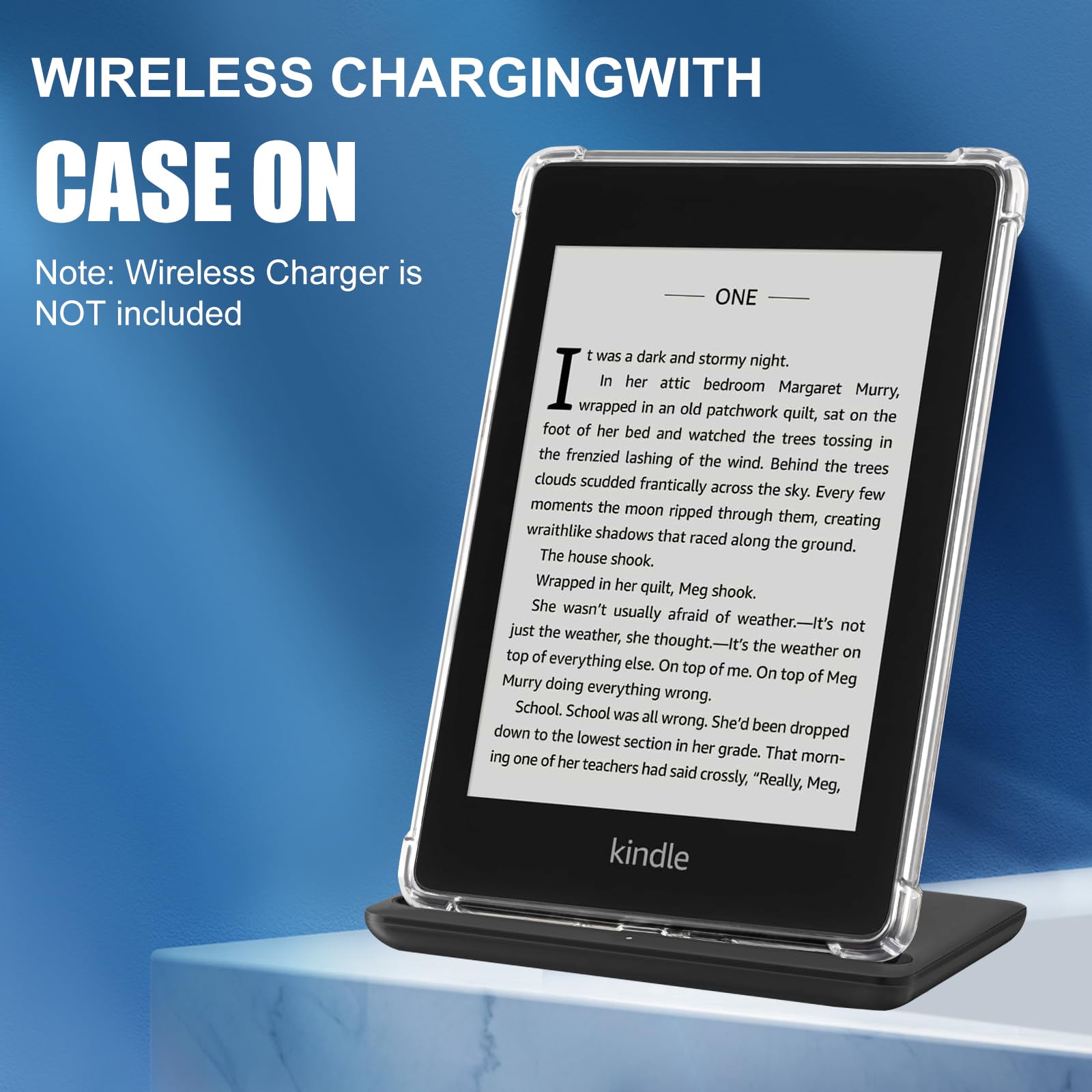 Cobak Clear Case For Kindle Paperwhite 10Th Generation 6'' And Signature Edition 2018 Released,Shockproof Ligthwheight Slim Soft