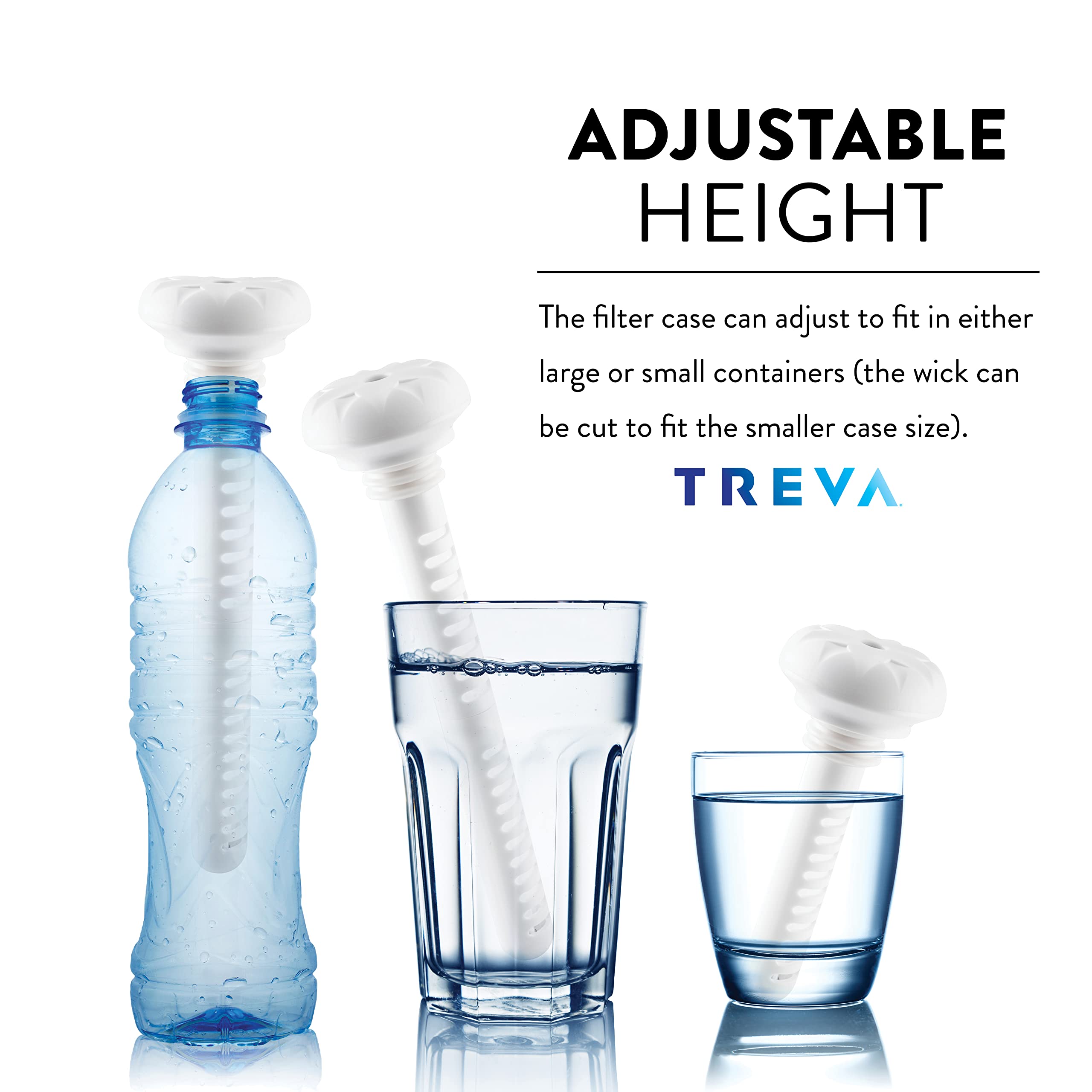 Treva Mini Portable Humidifier, Cool Mist Ultrasonic Usb Moisture Wand For Travel Or Home