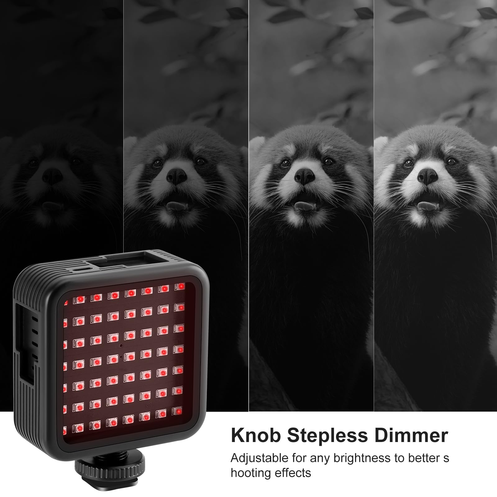 Ordro Ln 5 Ir Night Vision Light For Camera, 2023 New Upgraded Version Infrared Night Light For Enhancing Camera Night Shooting