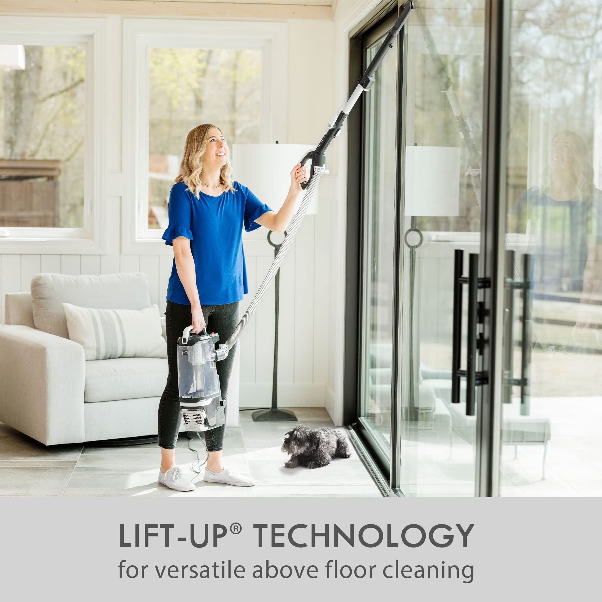 Kenmore Du4399 Featherlite Lift Up Bagless Upright Vacuum 2 Motor Power Suction Lightweight Carpet Cleaner With Hair Eliminator