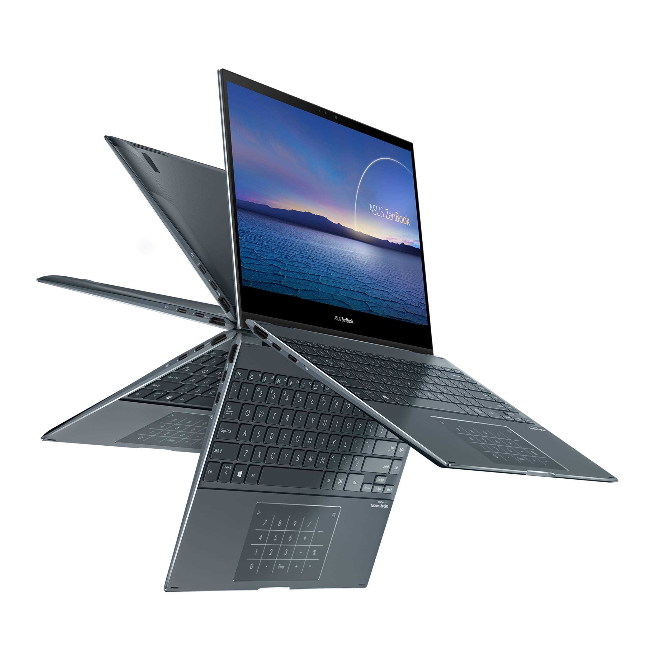 ASUS ZenBook Flip 13 Ultra Slim 2in1 Laptop, 13.3 FHD Touchscreen Display, Intel Core i71065G7 Processor, 16GB RAM, 512GB 