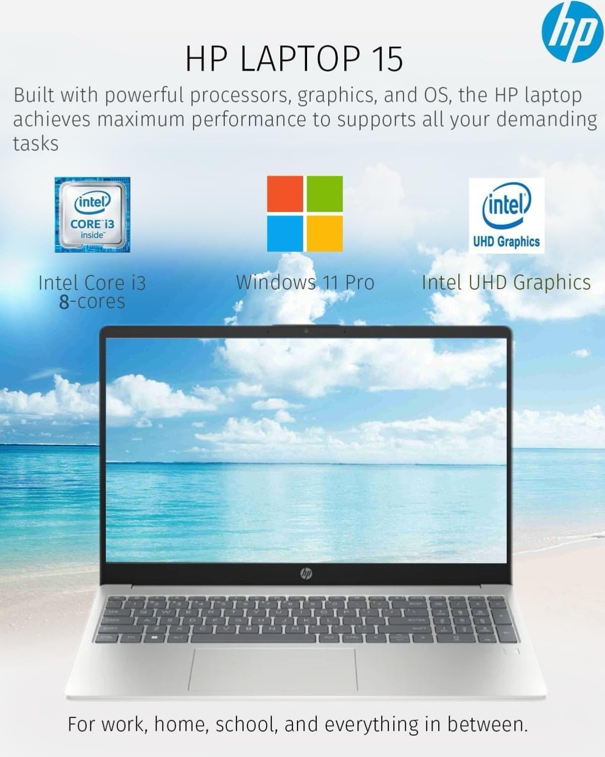 Hp Flagship Windows 11 Pro Laptop | Bluetooth Earphones | 64Gb Ram | 1Tb Ssd | 15.6'' Full Hd Display | Intel Fast Multi-Tasking