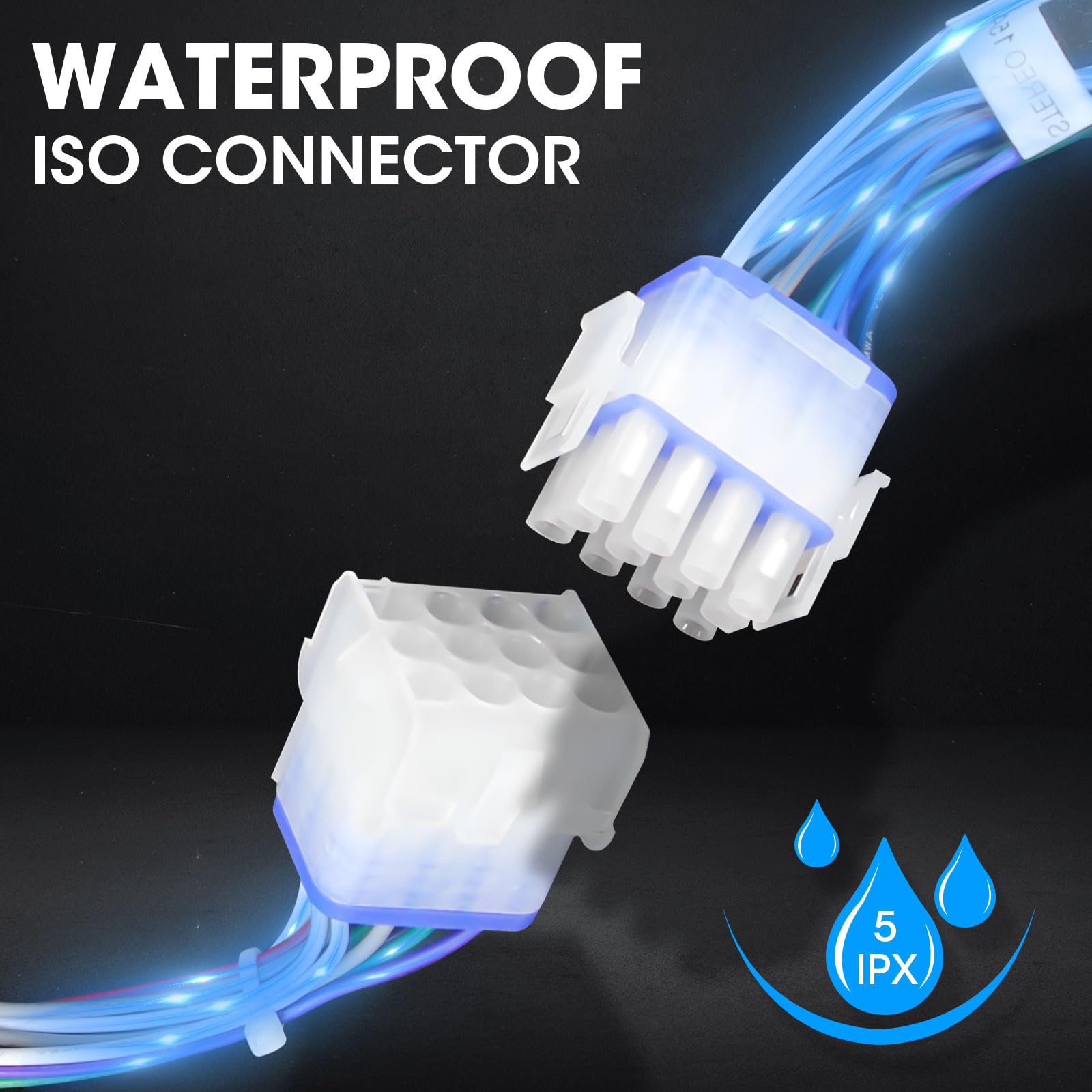 Bluetooth Marine Gauge Stereo System: Waterproof Boat Am Fm Radio Receiver   3 Inch Lcd Display Digital Multimedia Mp5 Player Us